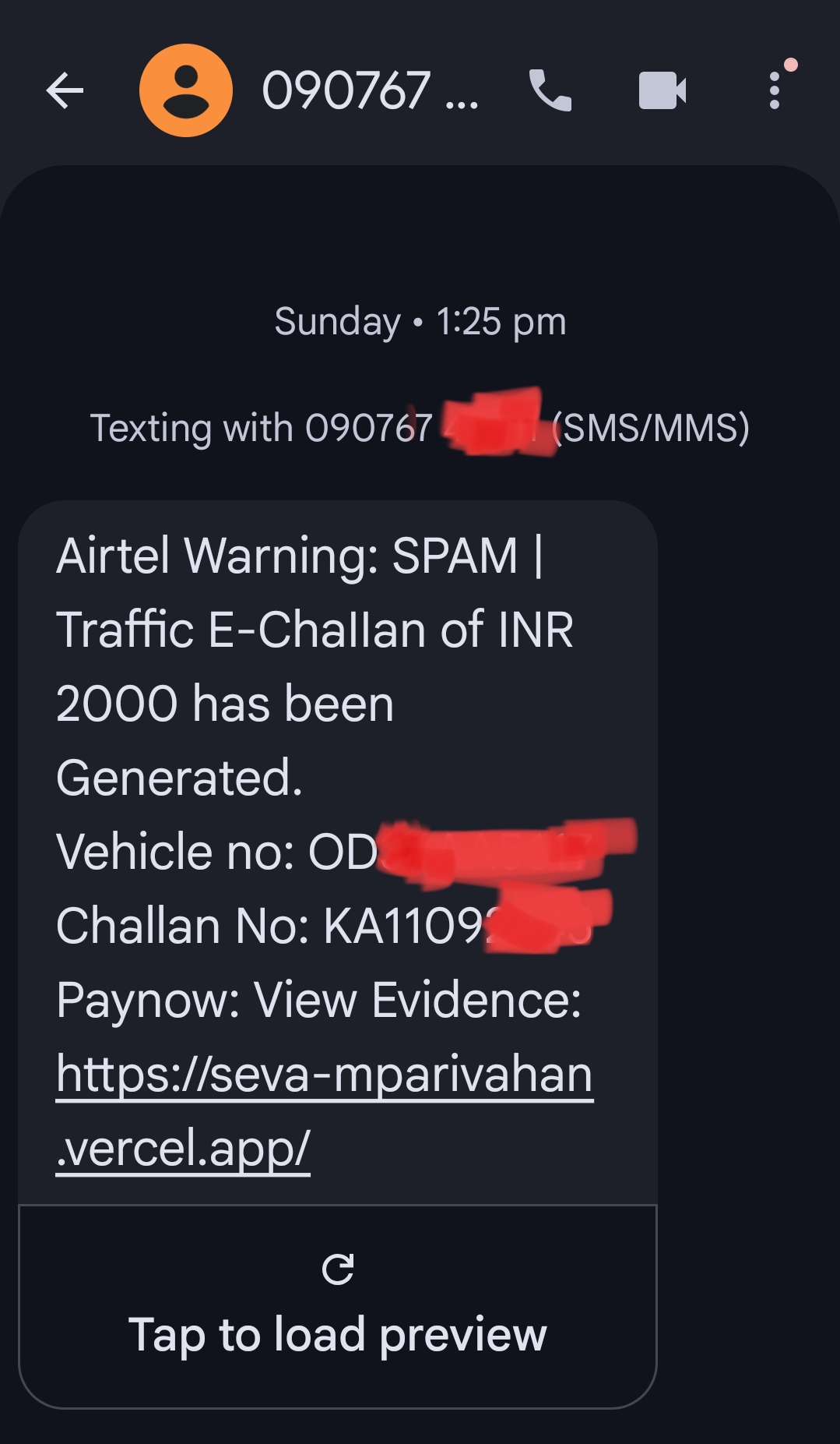Fake Challan Scam
