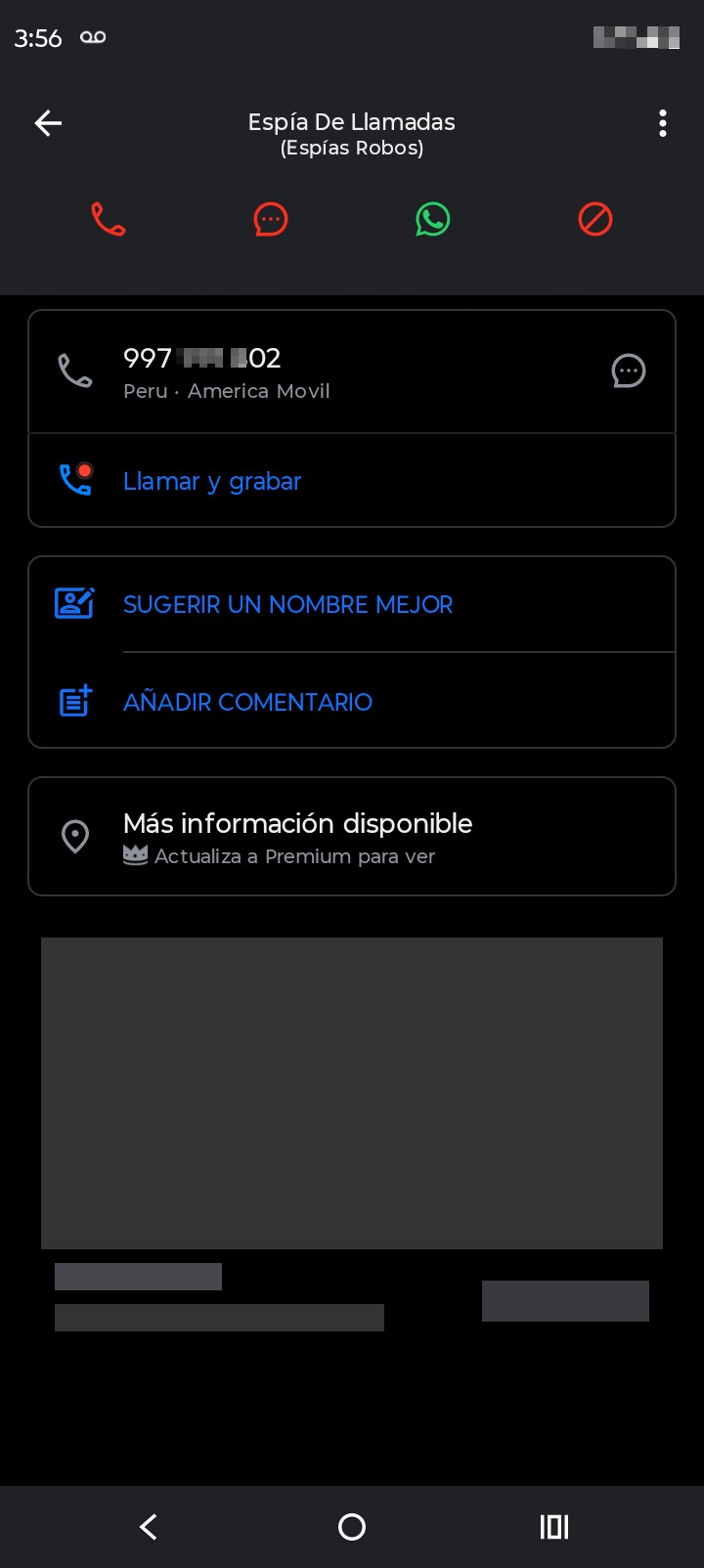 Number spies on your calls and clones your cell phone number