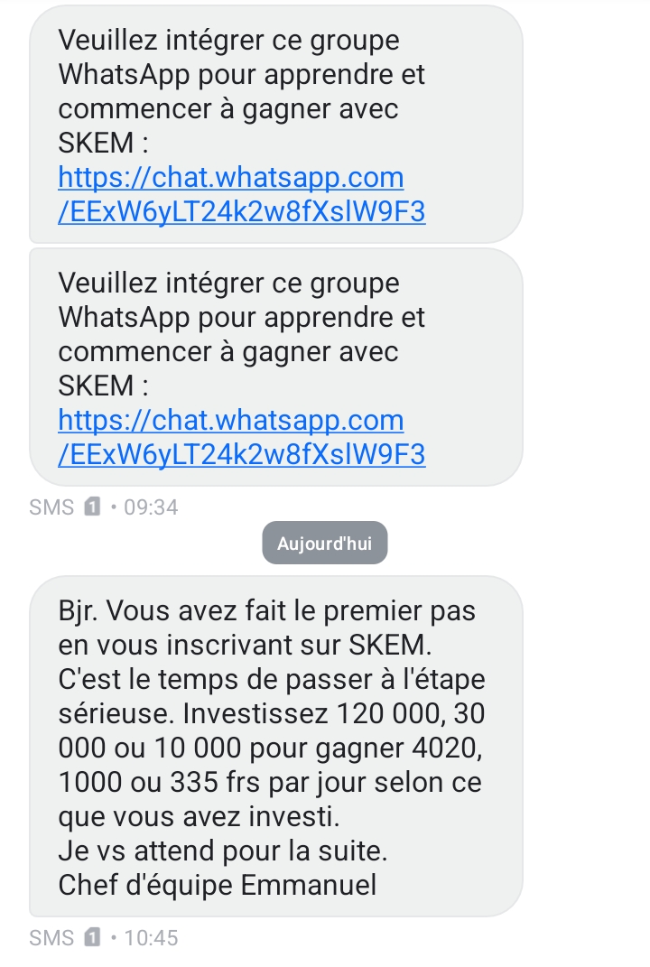 A new scam 