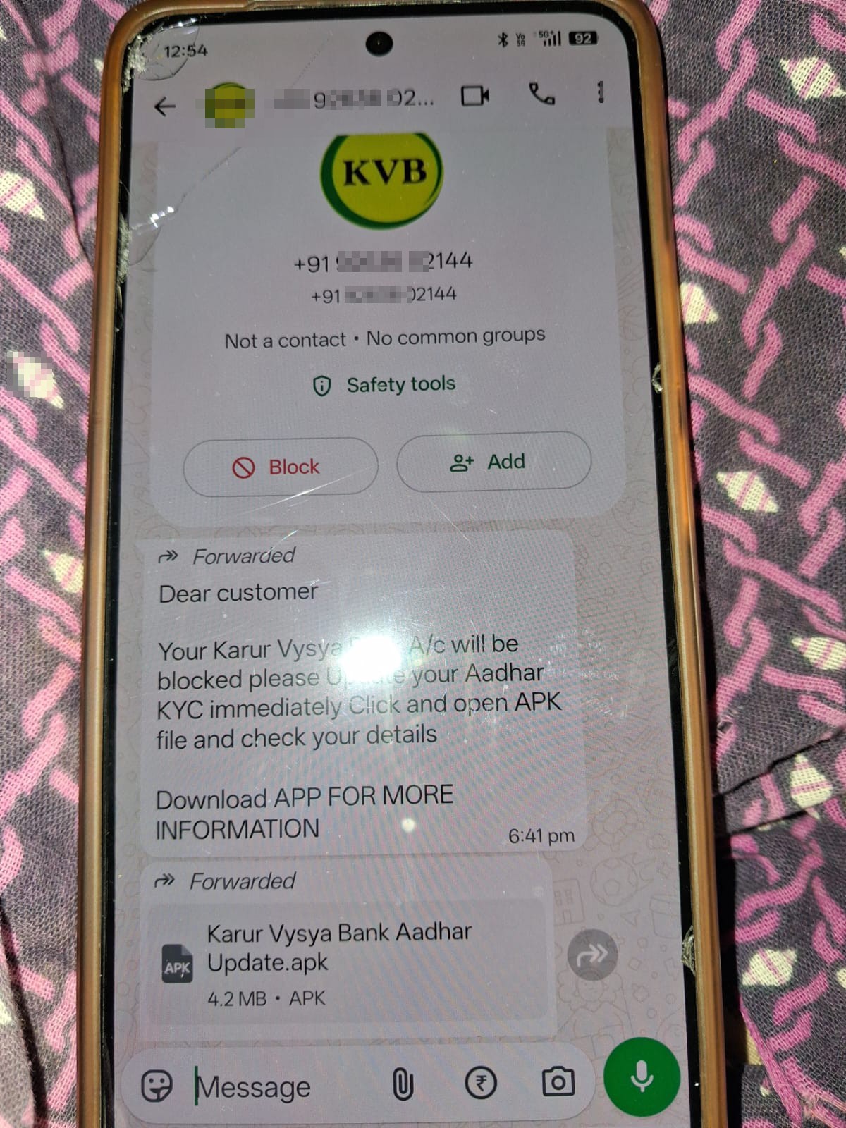 pls don't tell any one otp and be careful what's app  - image 4