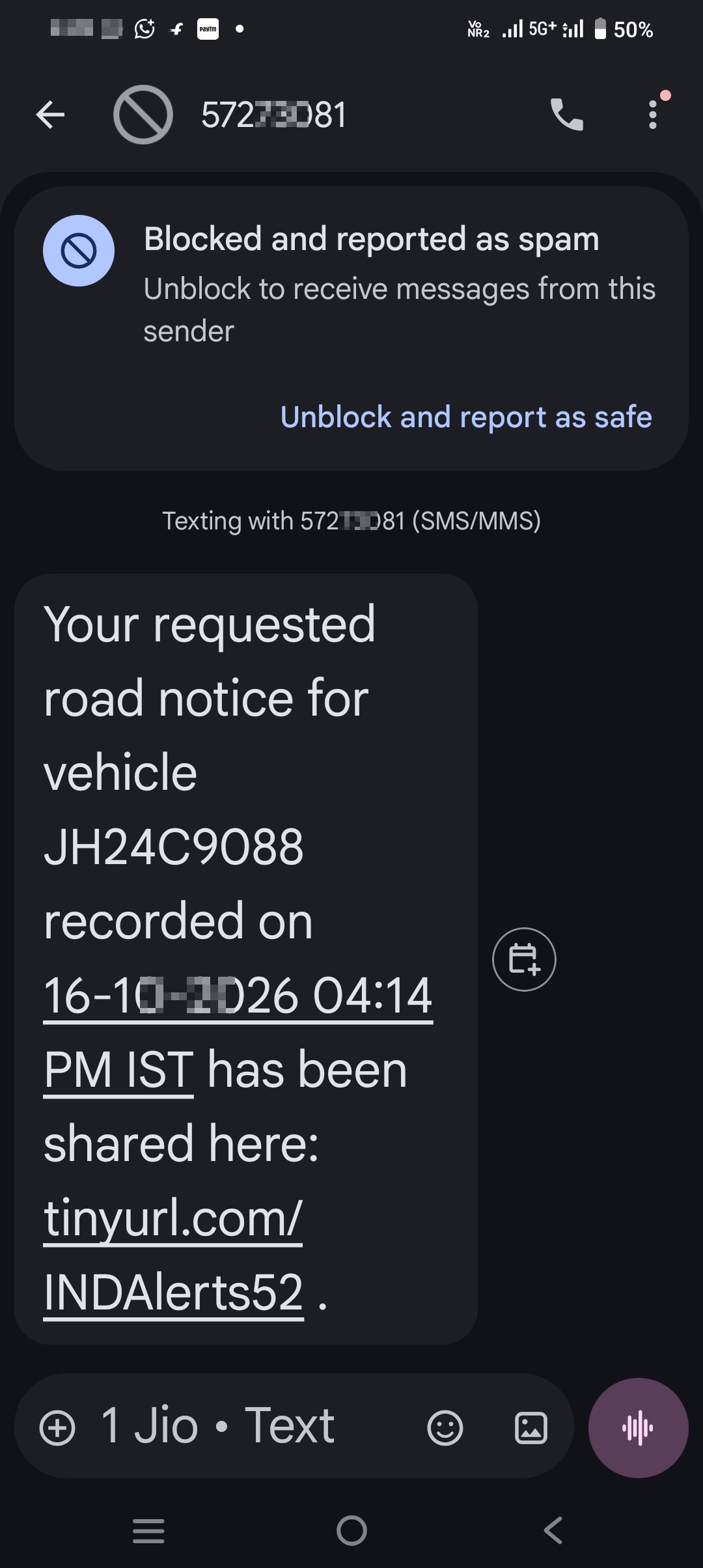 What is this message? Is it cyber fraud?