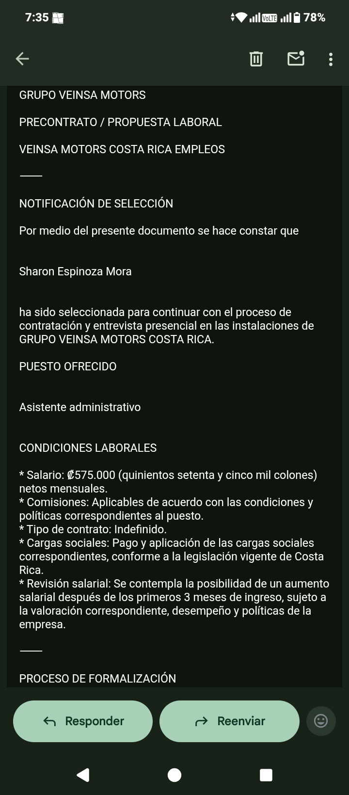 Possible Employment Scam