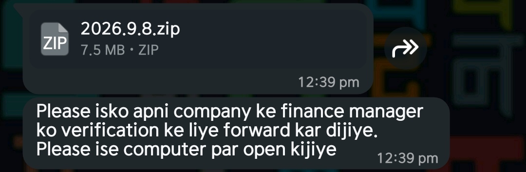 WhatsApp Latest Scam - Virtual Hard Disk - image 2