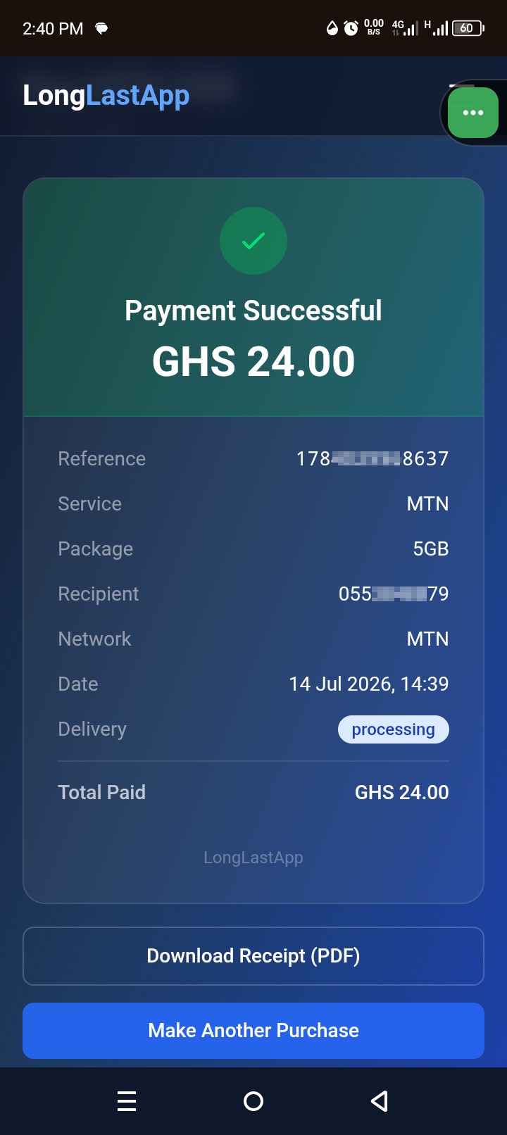 longlastapp is a scam.