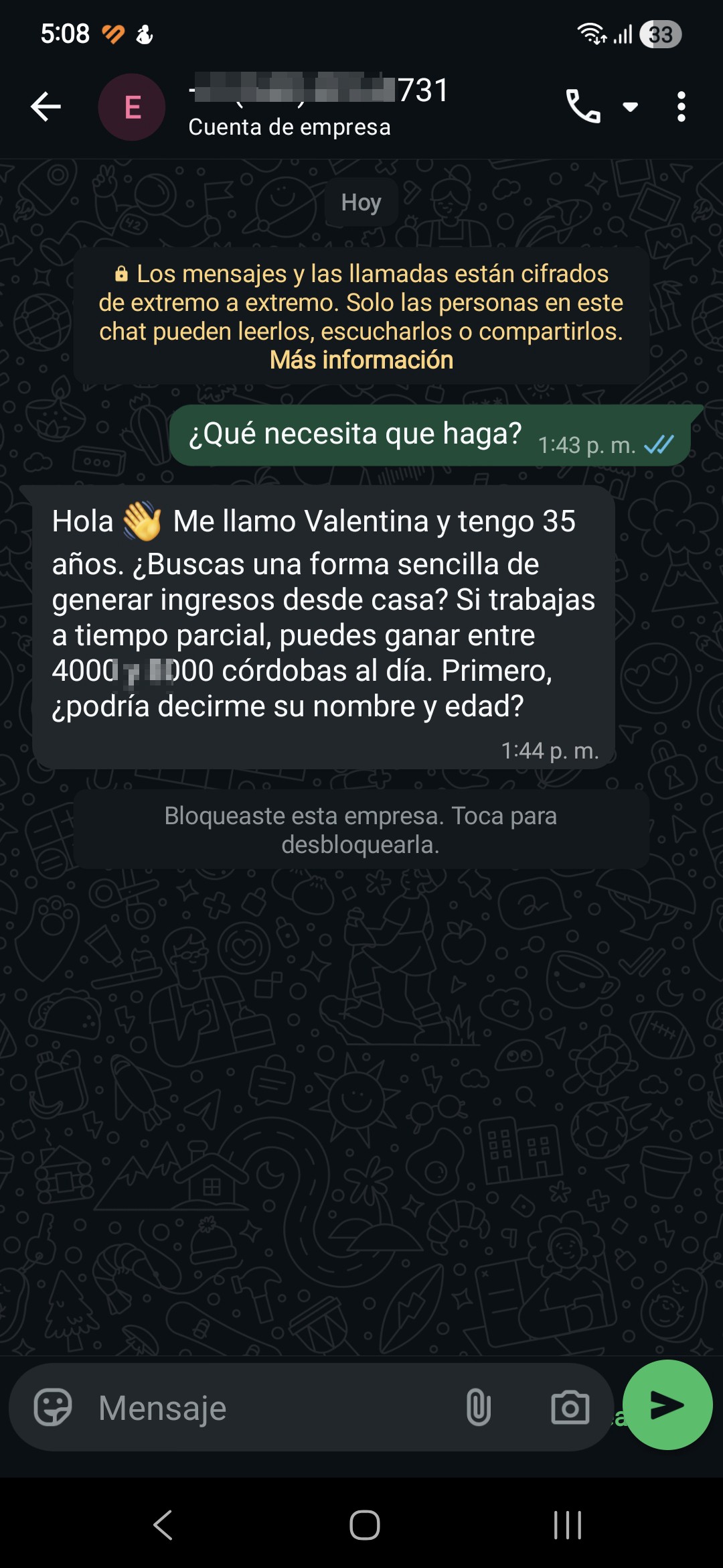 job phishing