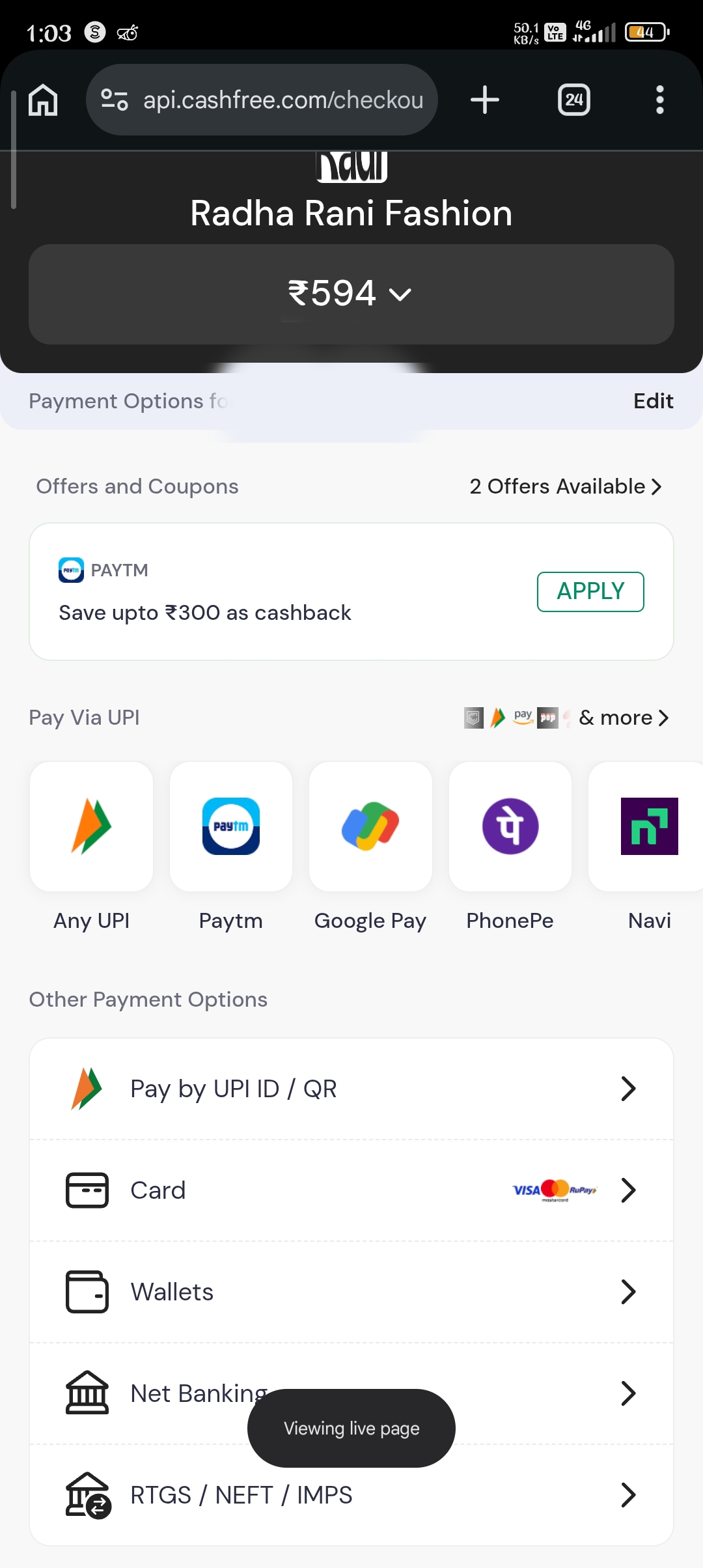 "zarikastyle.shop "online shopping scam