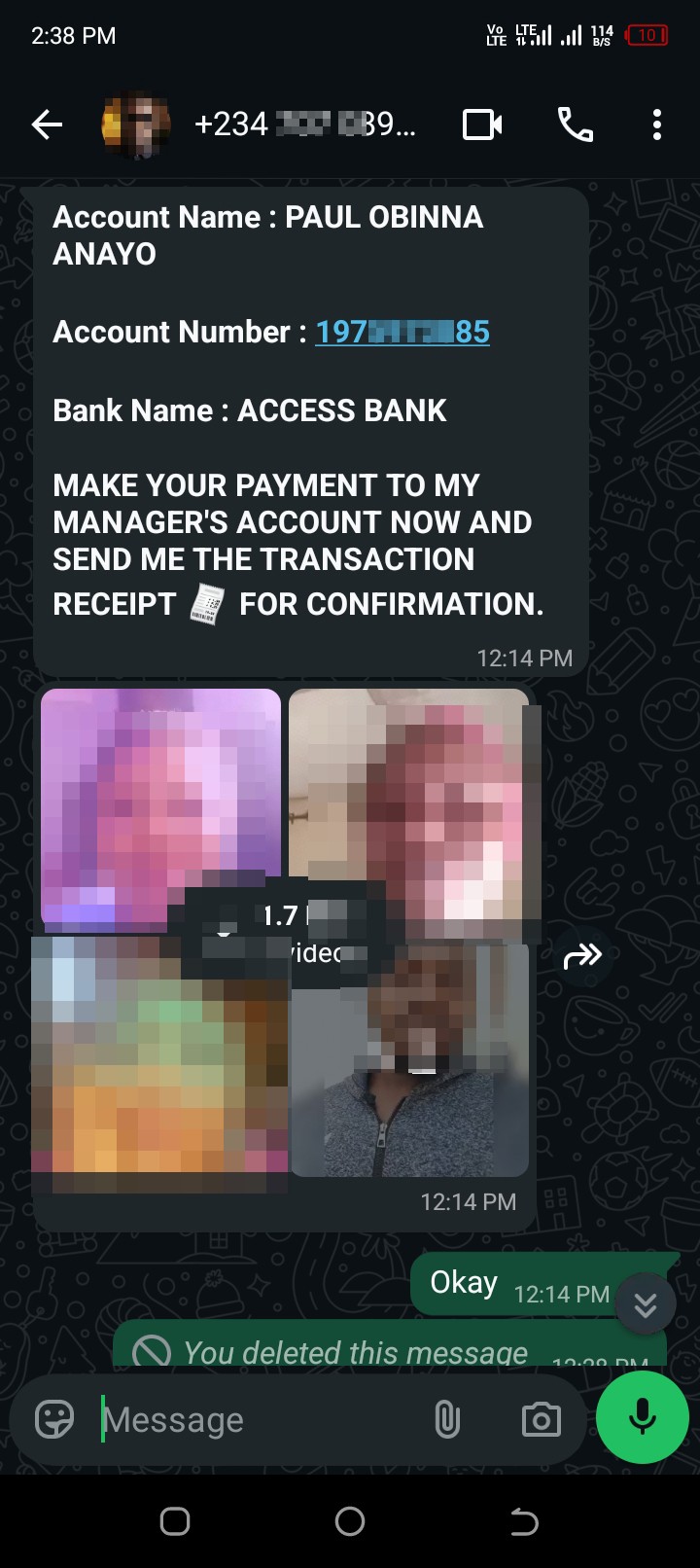 money scammed - image 6