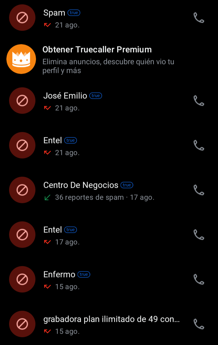 Spam calls about number portability and fake Entel discounts - image 2