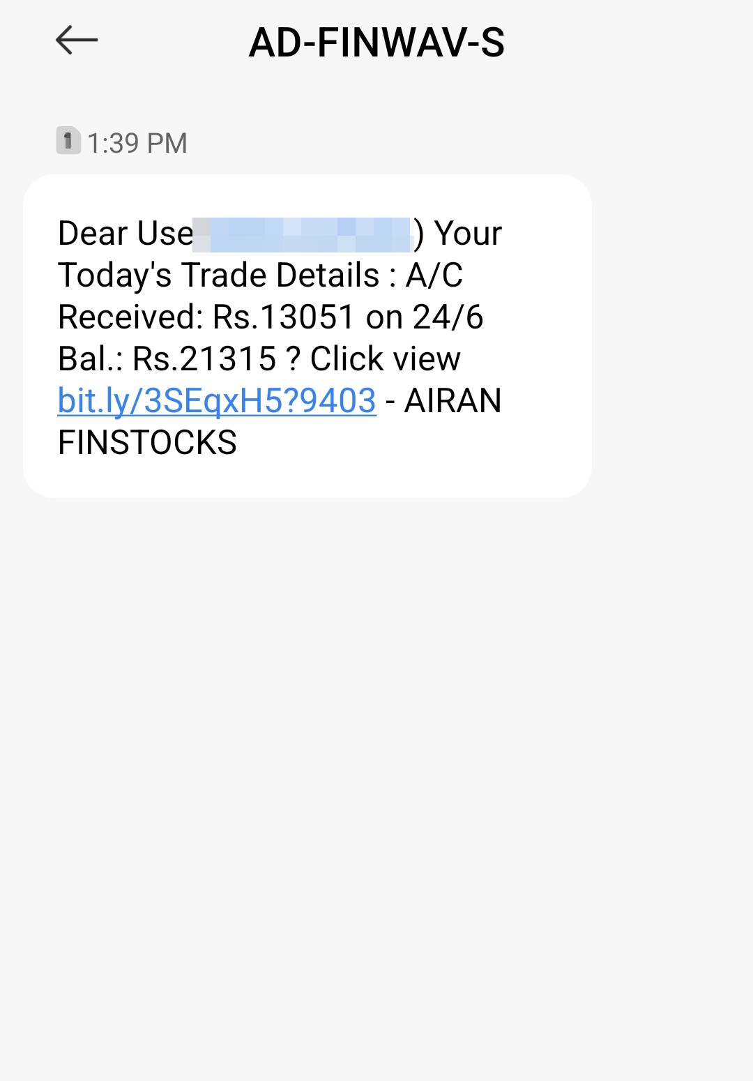 scam alert never click shortened url links