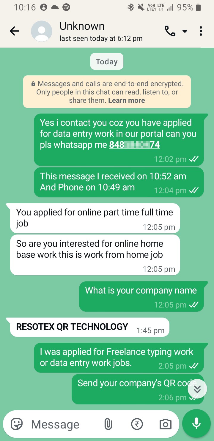 Digital Card Data Entry Scam  - image 10