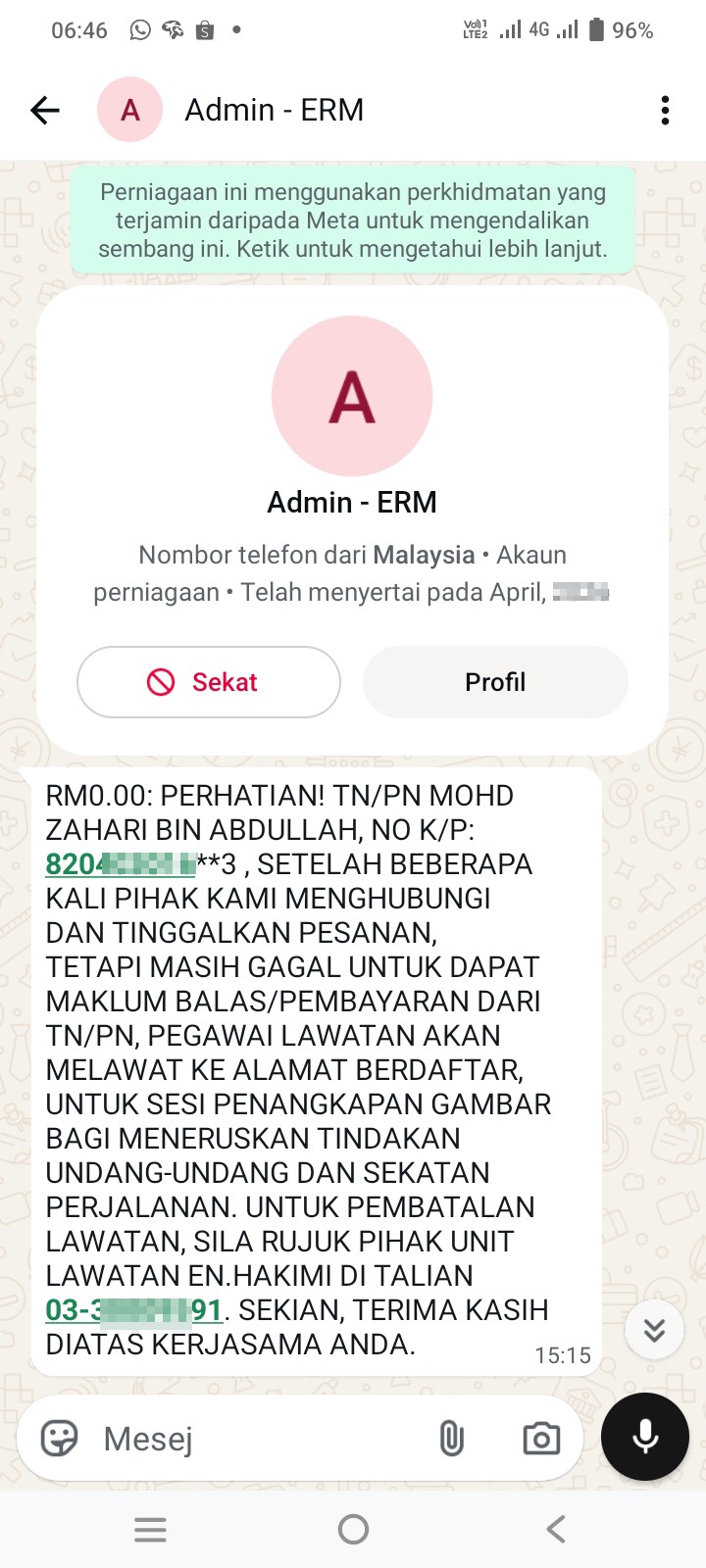 scammer maxis