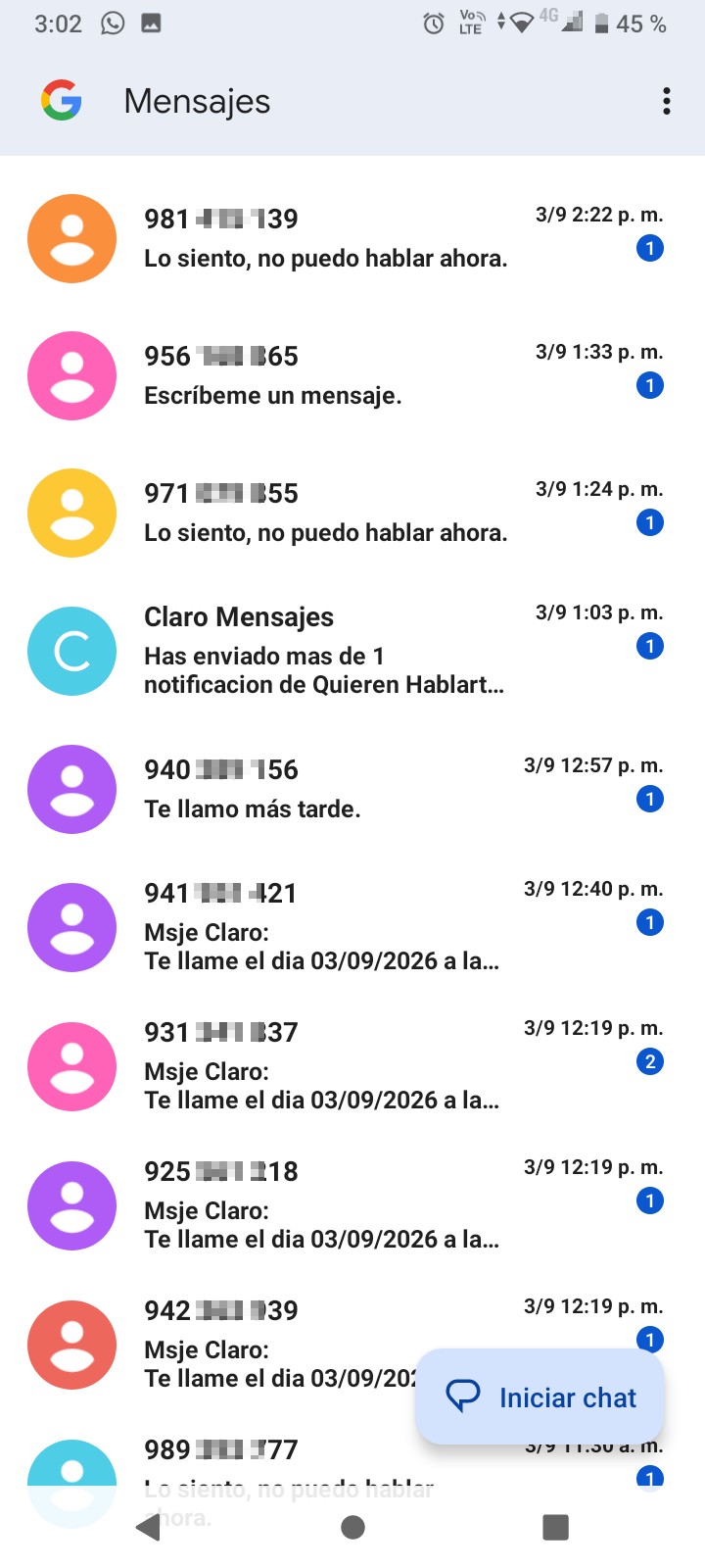 THEY ARE USING MY NUMBER