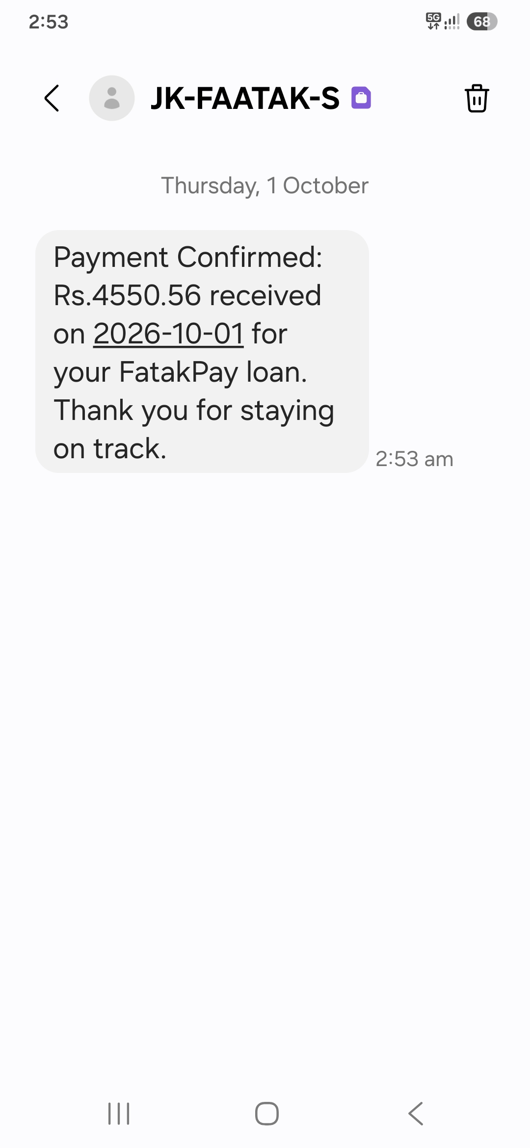 Fraud with Fatakpay loan app, deposited 9000 on GPay - image 4