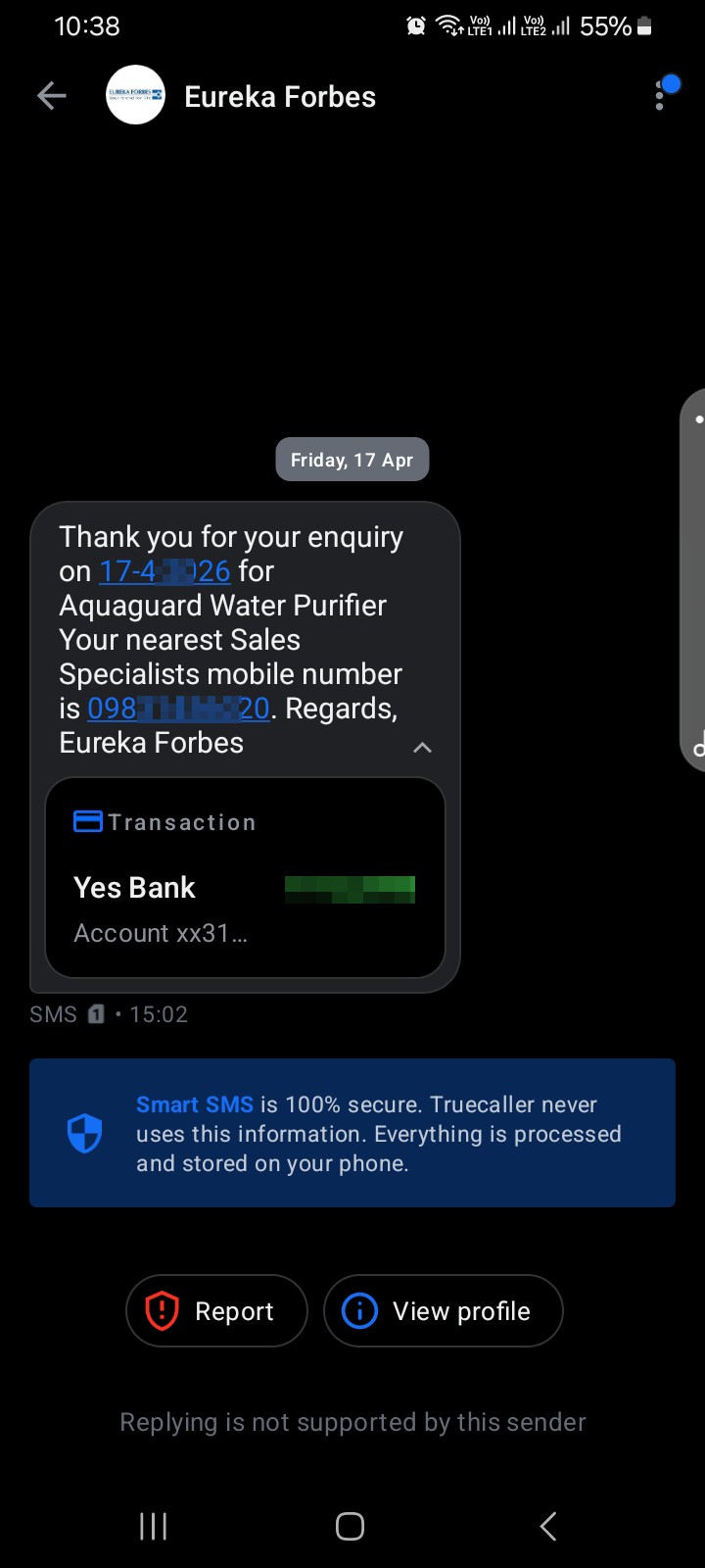 Scam ⚠️⚠️⚠️