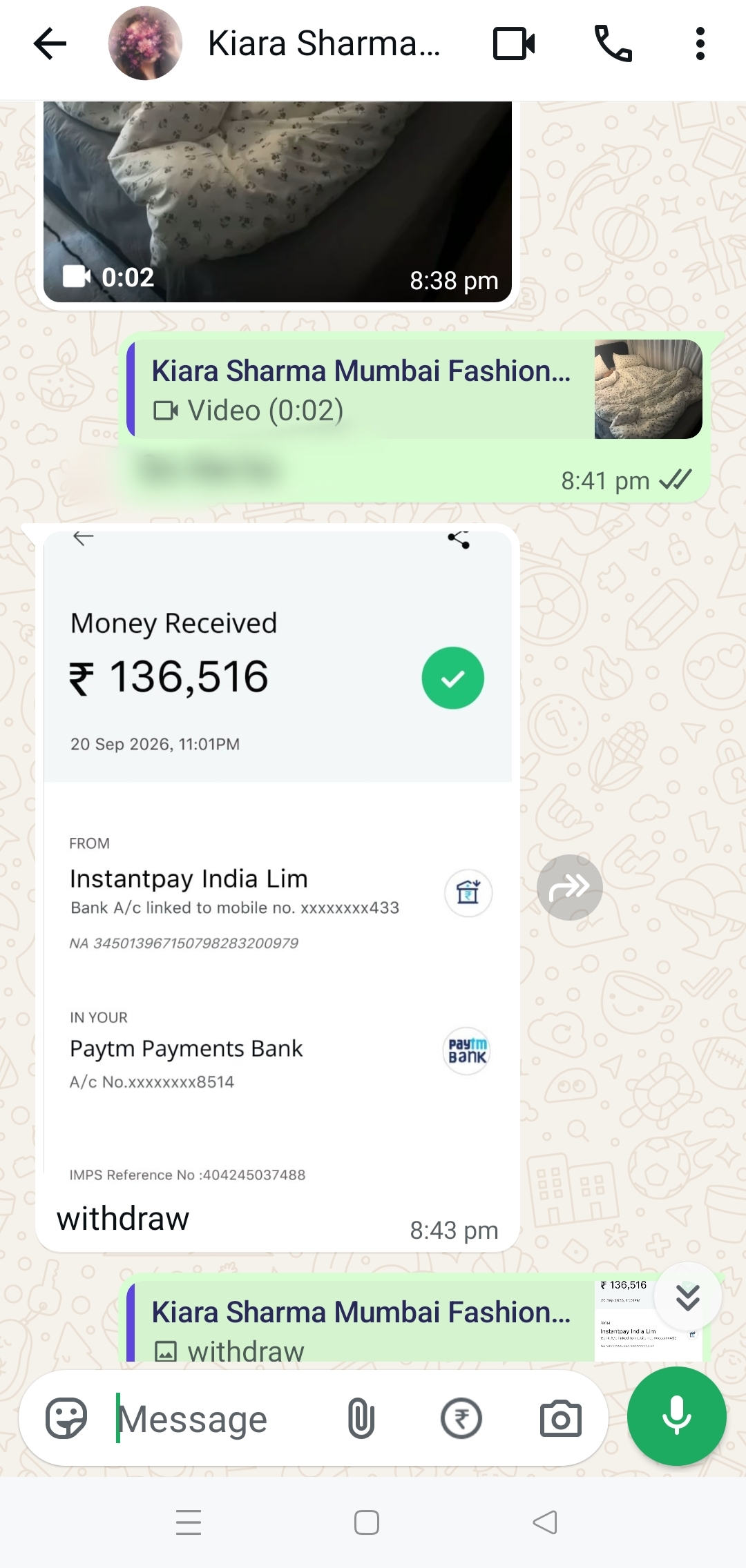 Fraud matrimonial site girl - image 2