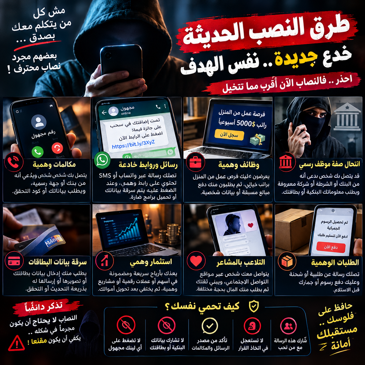 Modern scam methods