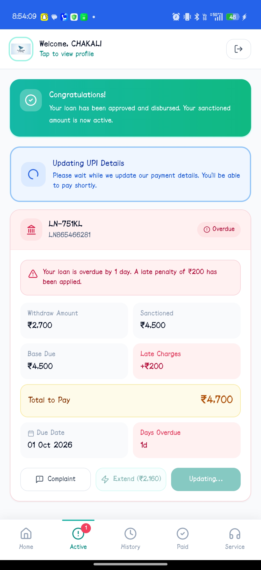 loan harrasment 