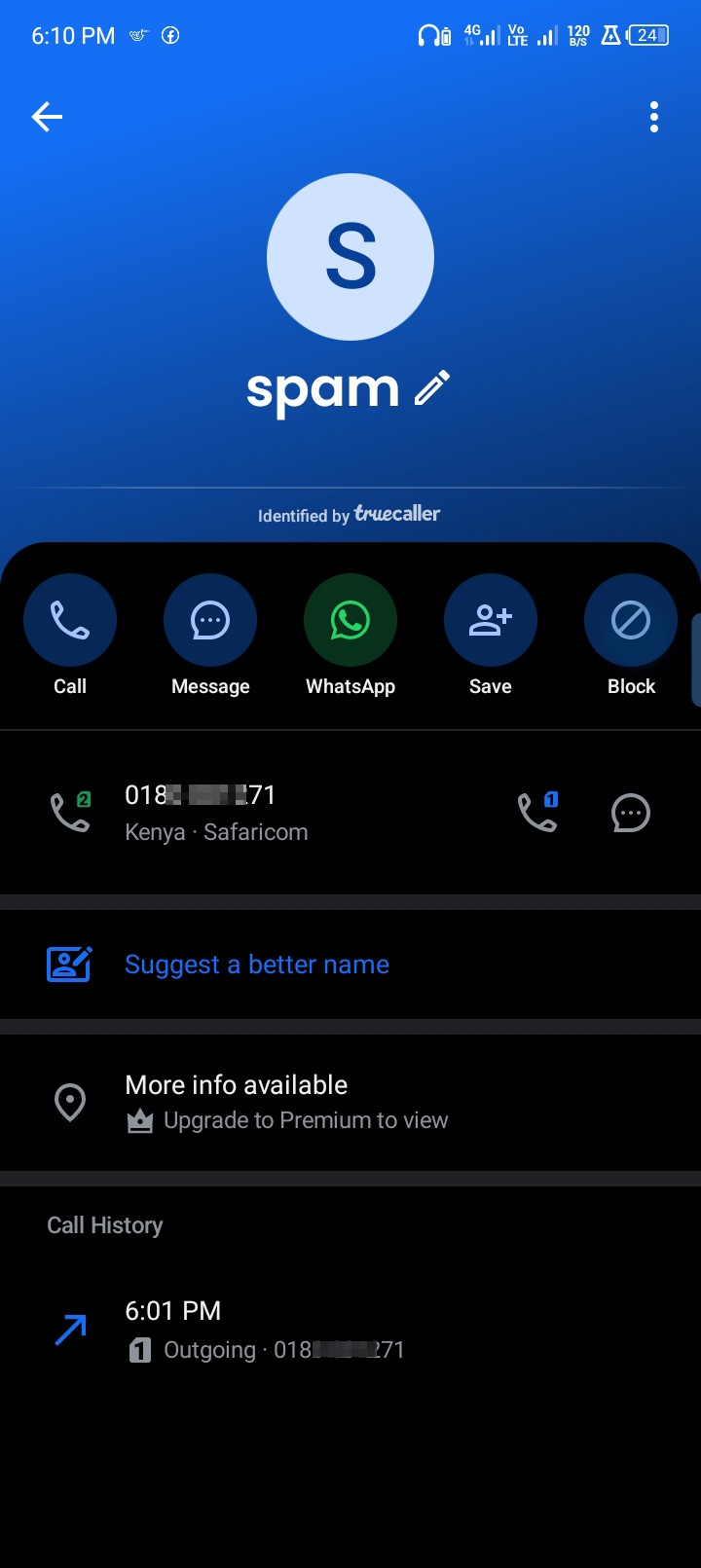 spam and fraud
