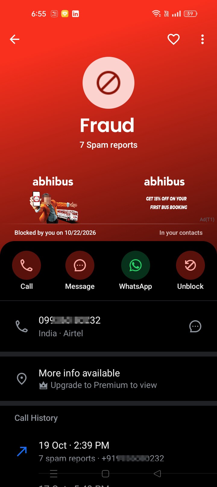 Transport fraud 