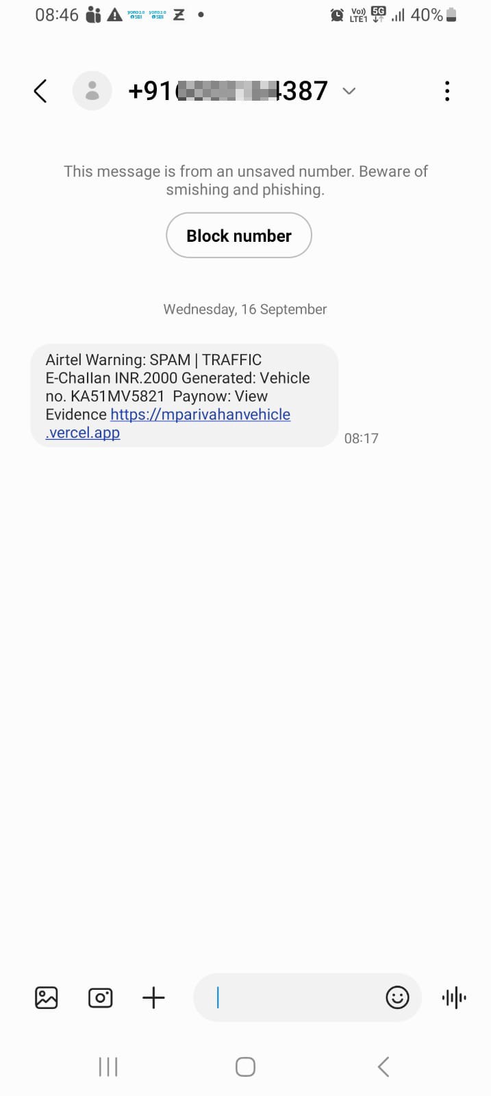 bike chalan spam
