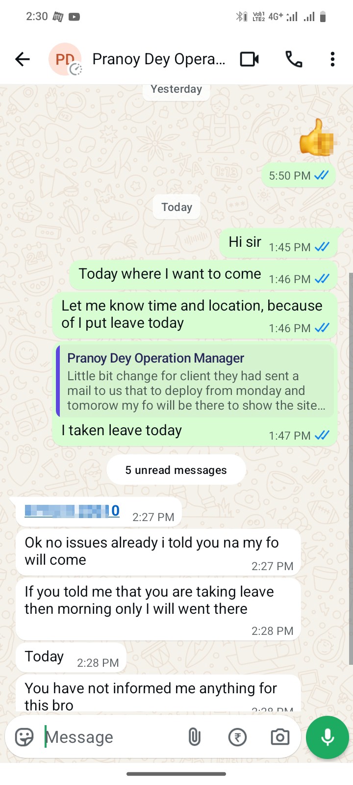 He as collec with me 3k,for uniform and he not given my salary last 6th month,heis froud and scammer - image 2