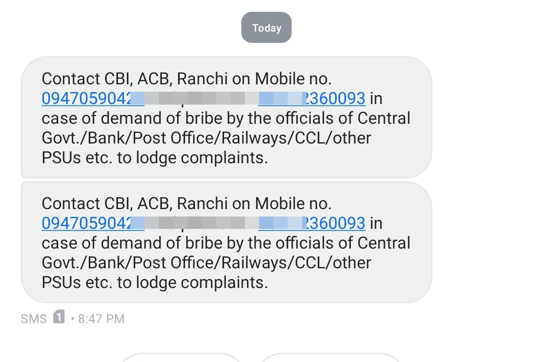 I received a message from Airtel SIM. Can someone tell me what kind of message it is from Airtel? 🙏