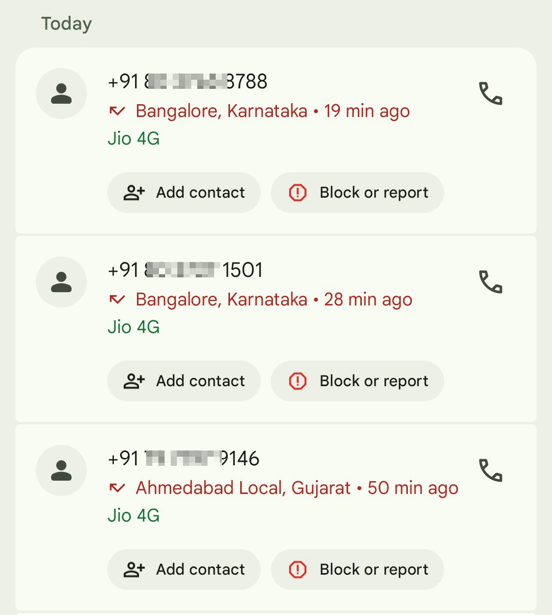 scamer are continuously daily calling me from new new number 