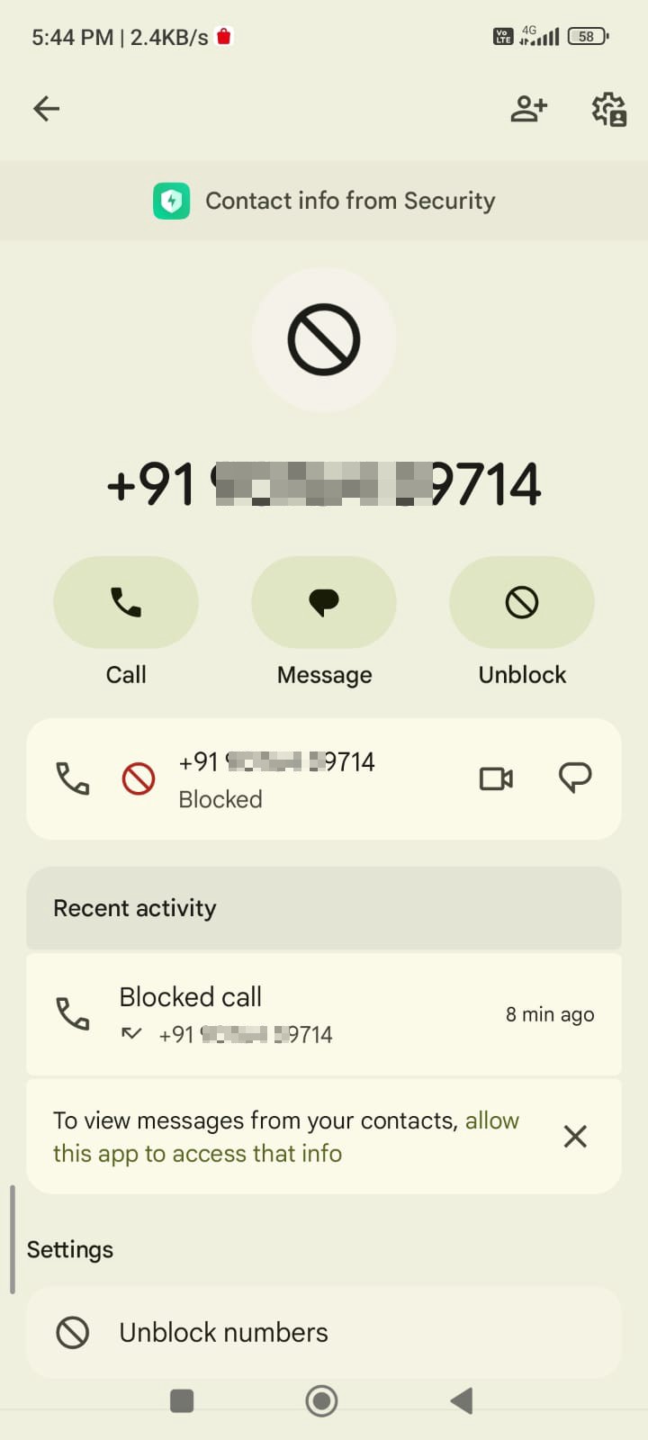 Got call and informed your neighbor taken loan And given your documents, now they are not paying lo