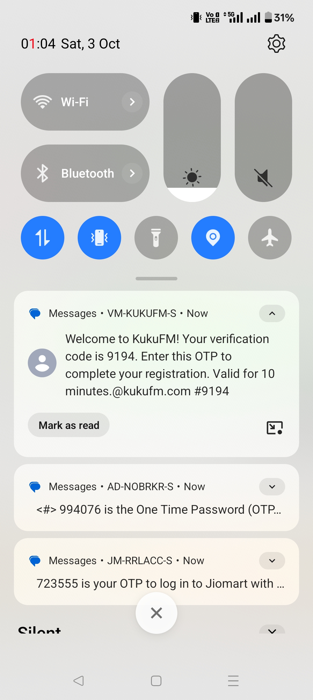 Avoid these kind of messages