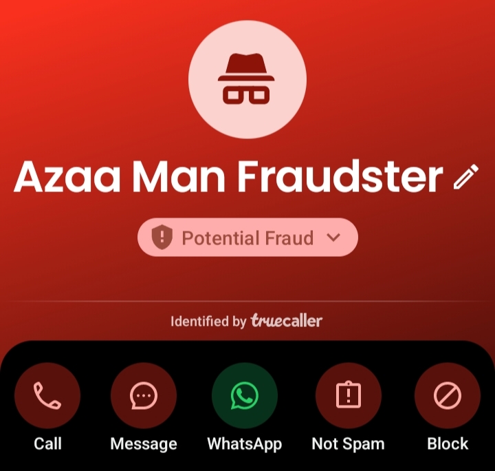 FRAUD ALERT