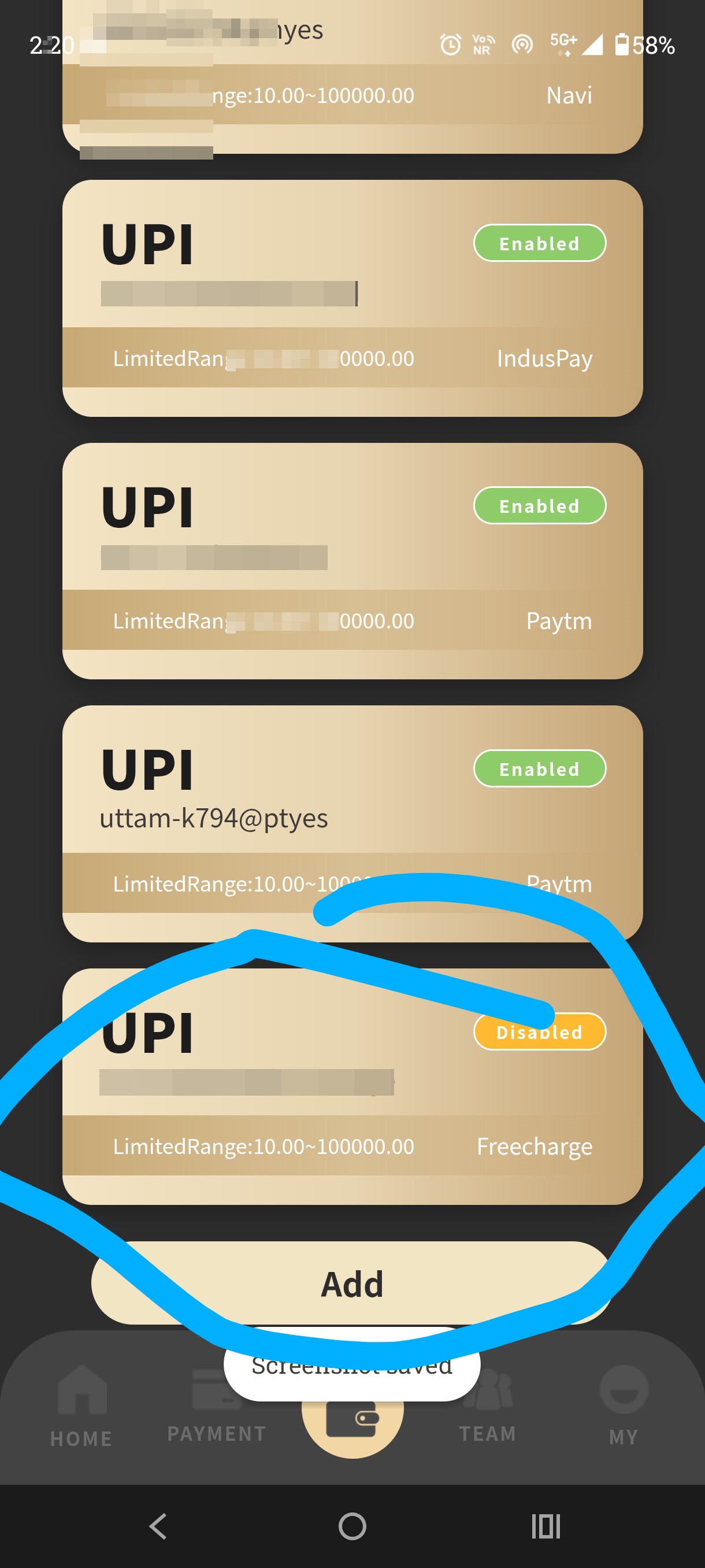 He took my money, his UPI ID is [UPI]
