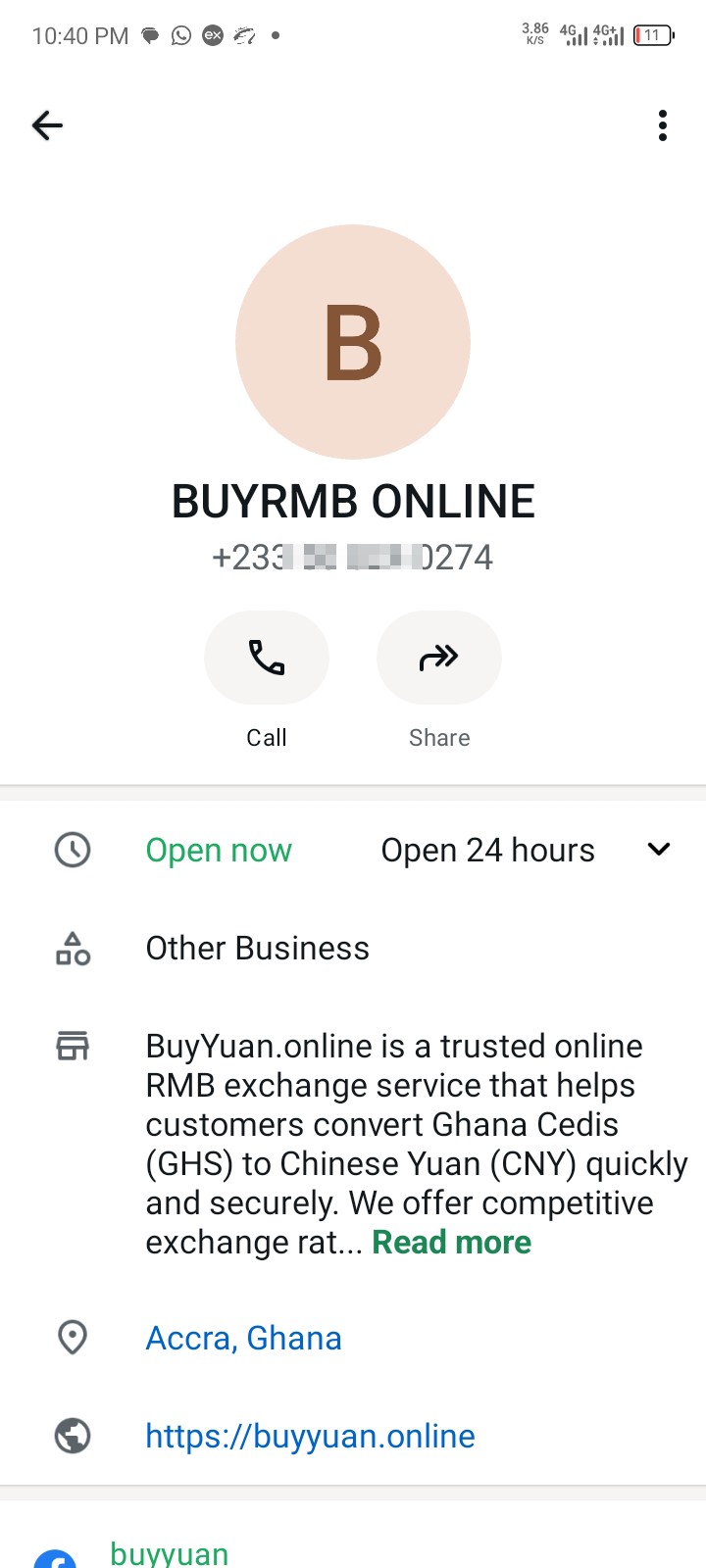 buyyuan.online on Facebook is a scammer don't buy rmb from him he will steal your funds  - image 2