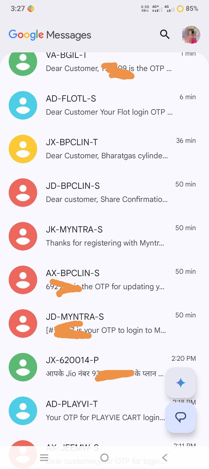 Is there anyone with this number who has not paid my number and has created accounts on many apps using my number?