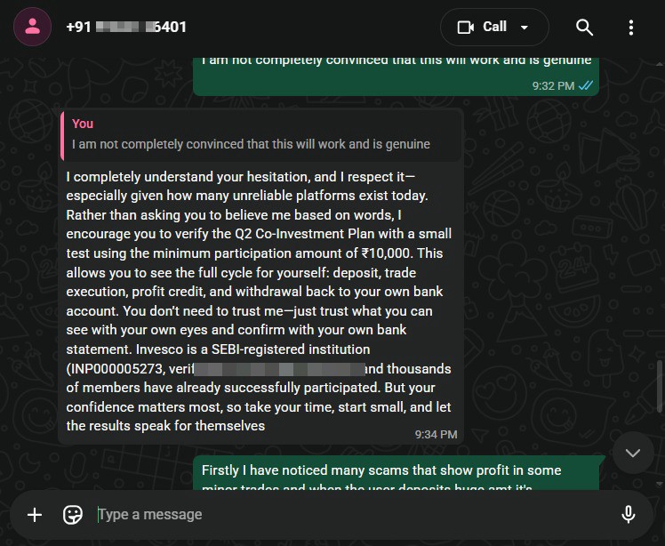 Higher profits Investment Scam - image 6