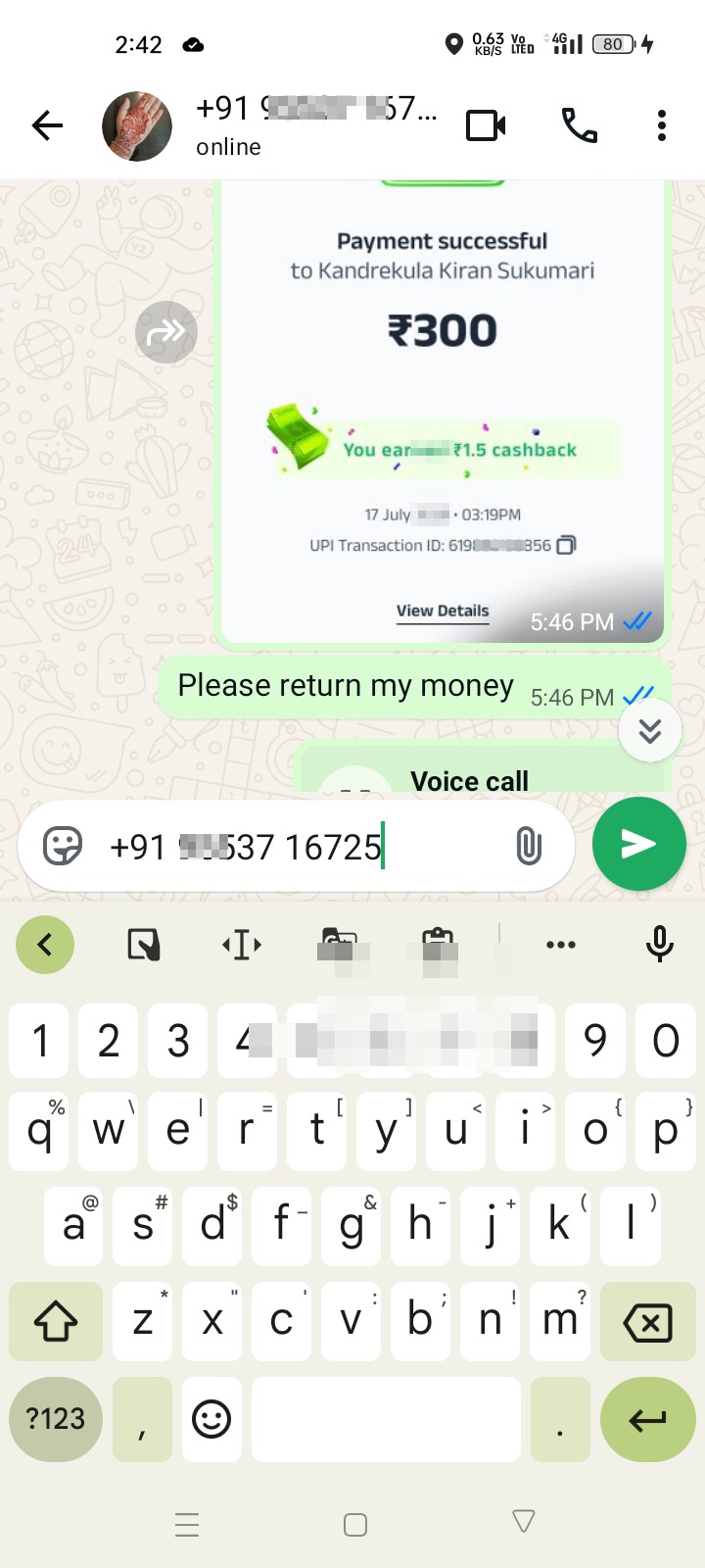 Scammer - Hyderabad [PHONE] - image 2