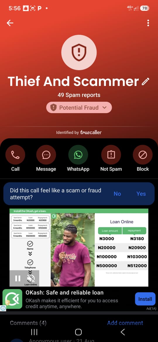 scam  - image 3