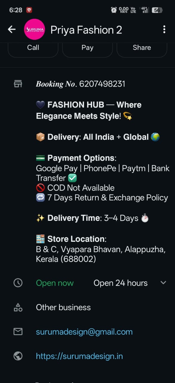 sai_priya_fashion _1 like this account on Instagram also fraud. - image 3
