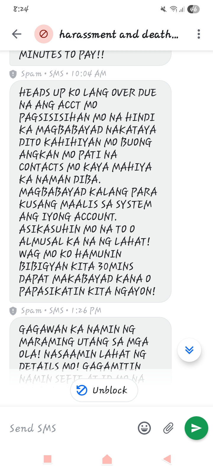 so many numbers they use to call for threats  - image 2