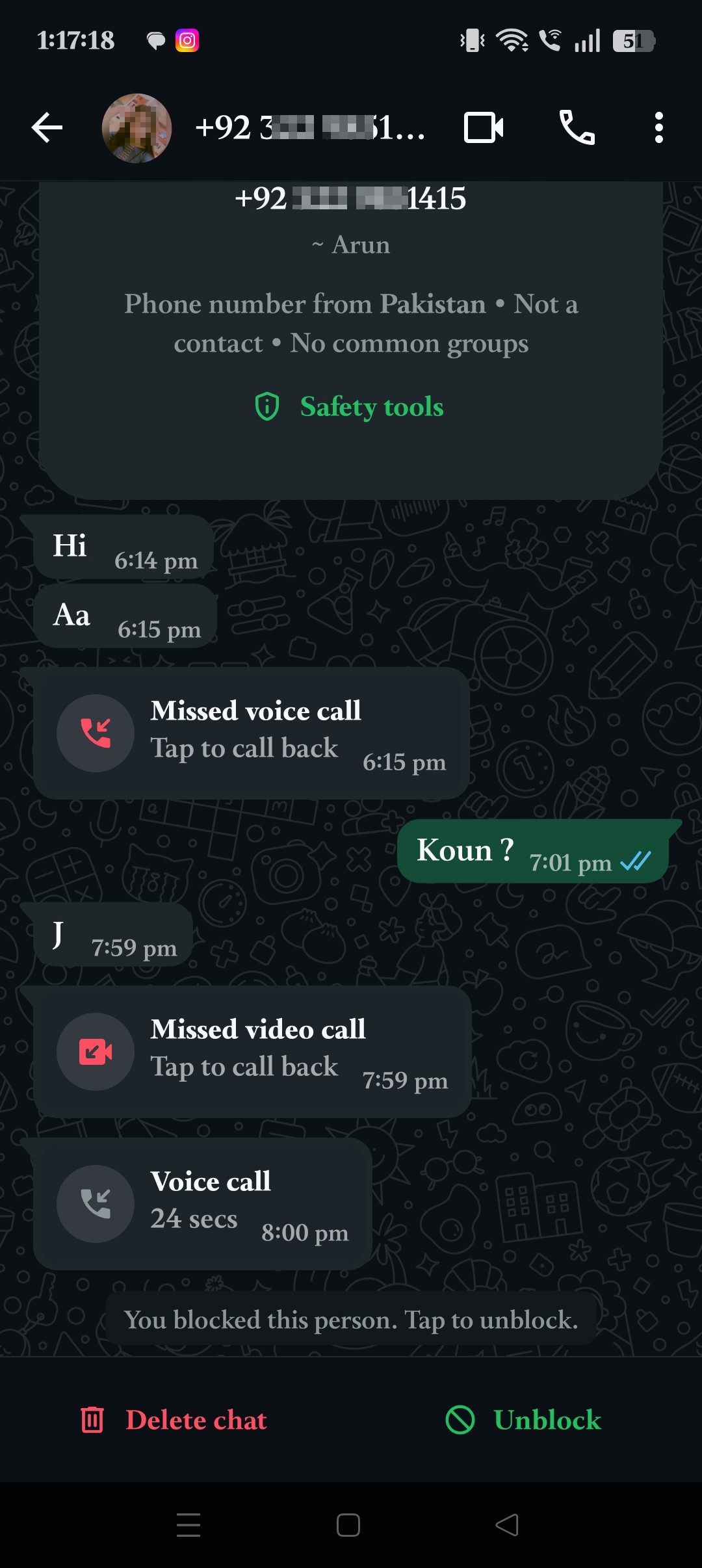 When I block one number, they call from a different one; I have no idea who it is. - image 2