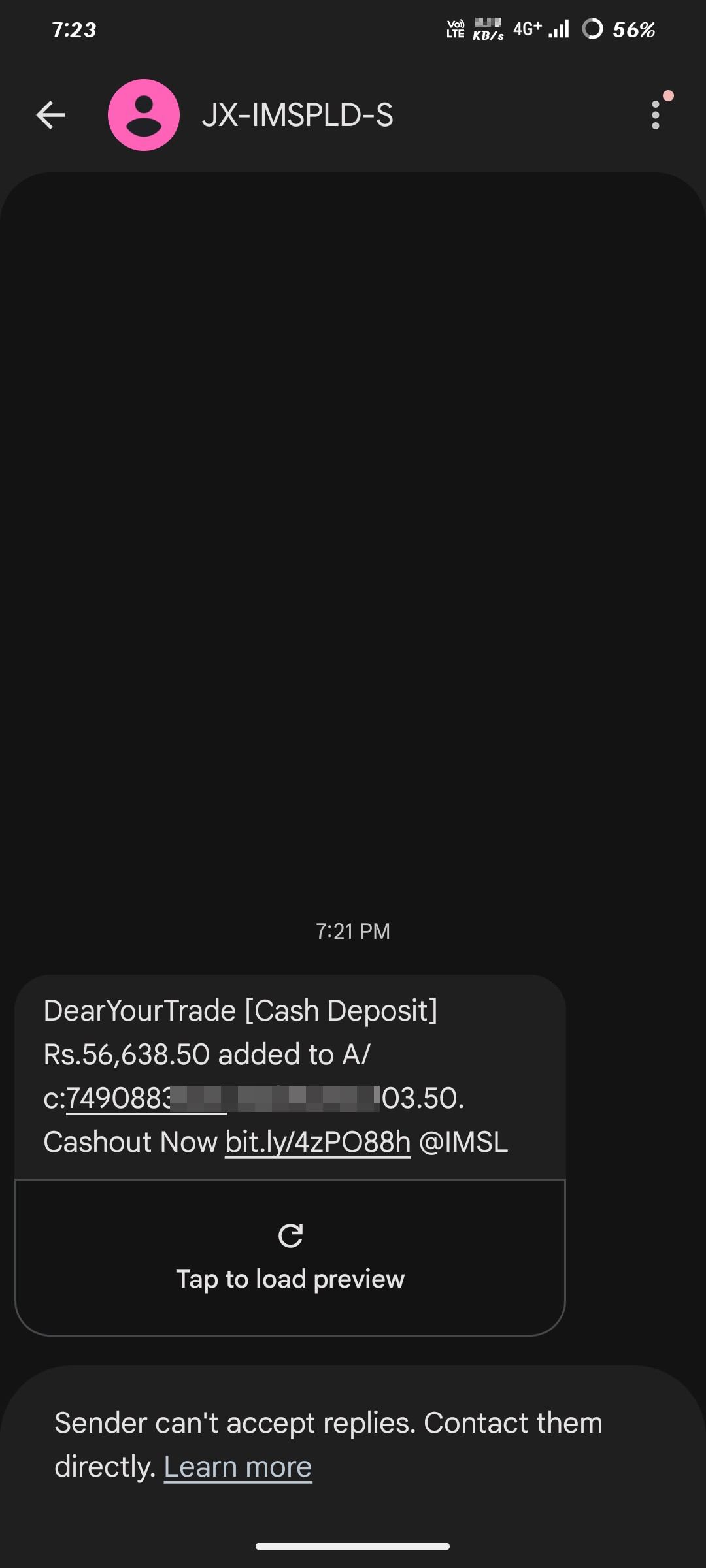 sms froud link 