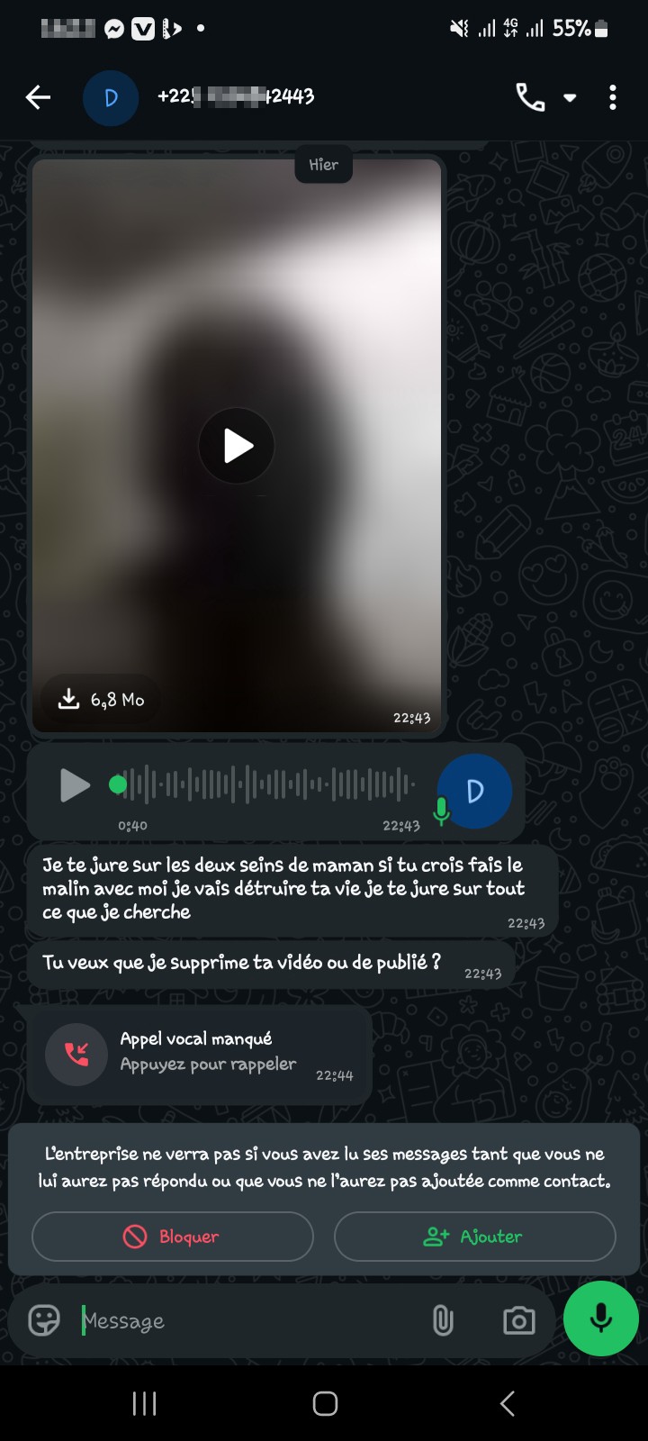 Blocking of all foreign numbers 