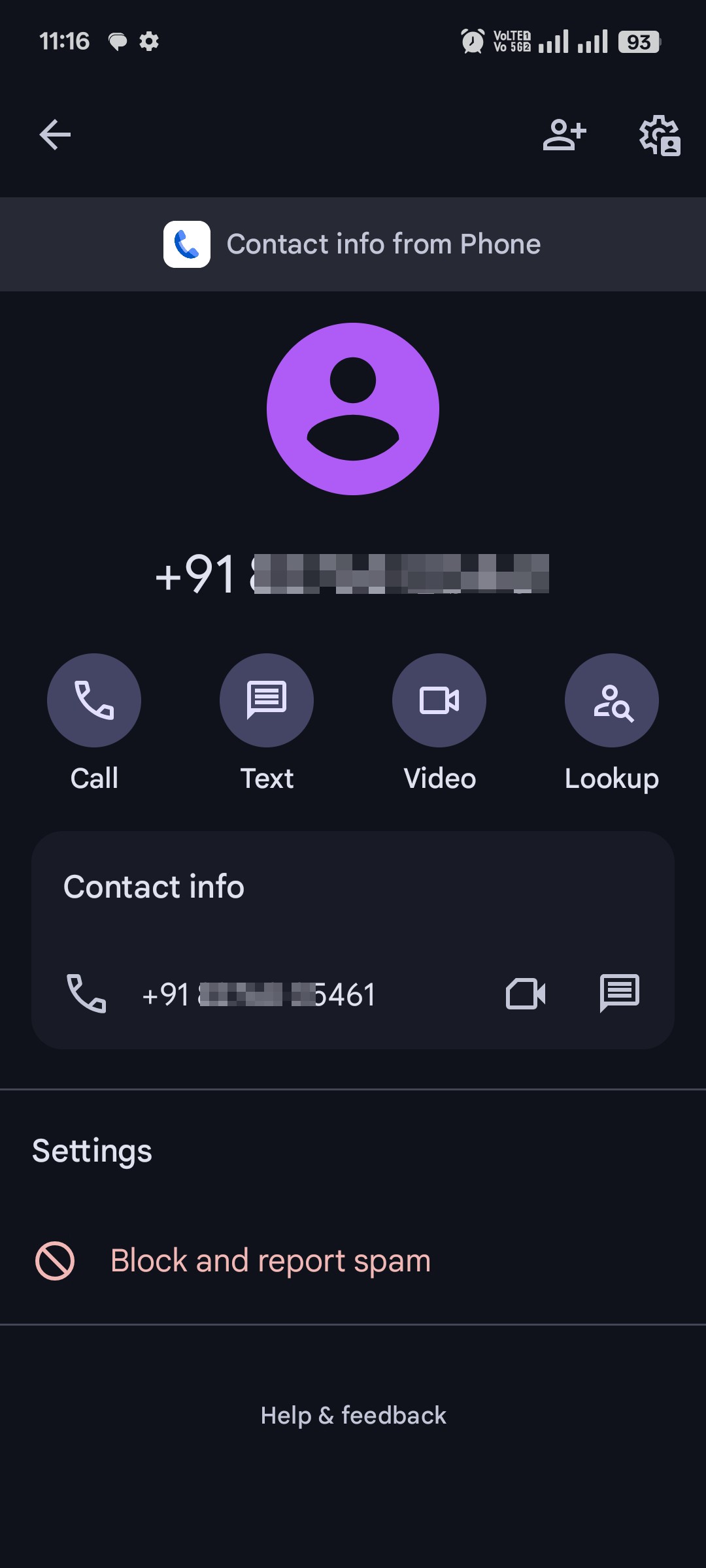 sending toll free number and hacking the entire mobile or call forwarding gets activated 