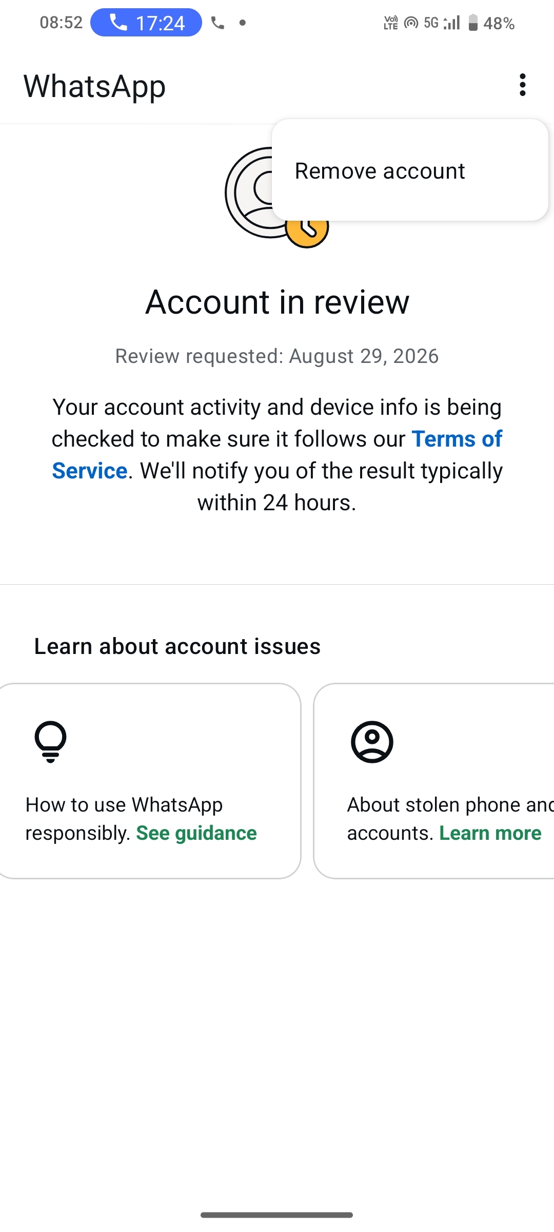 UPI payment fraud and WhatsApp hack account review