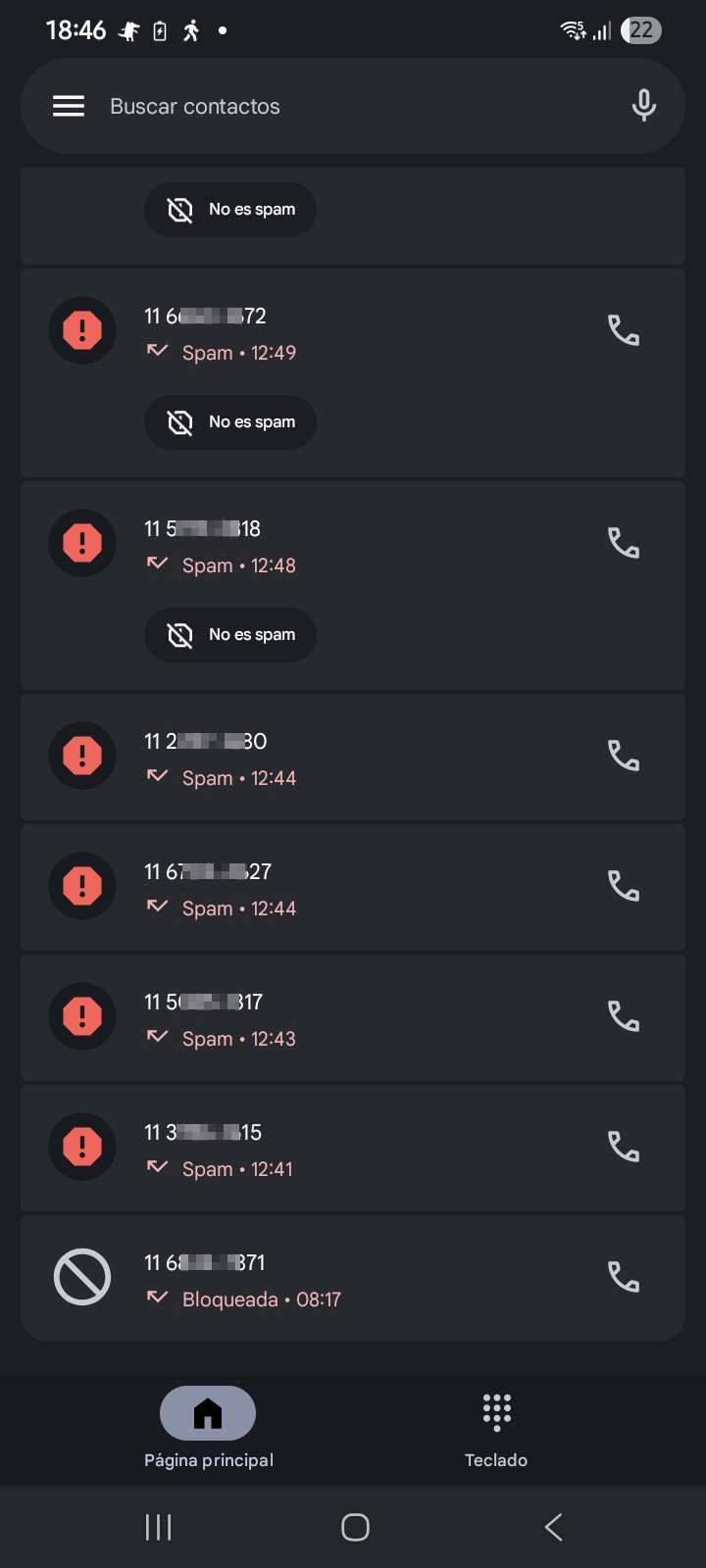 Those numbers are dangerous. It's spam, do not answer any of the numbers, for example:
