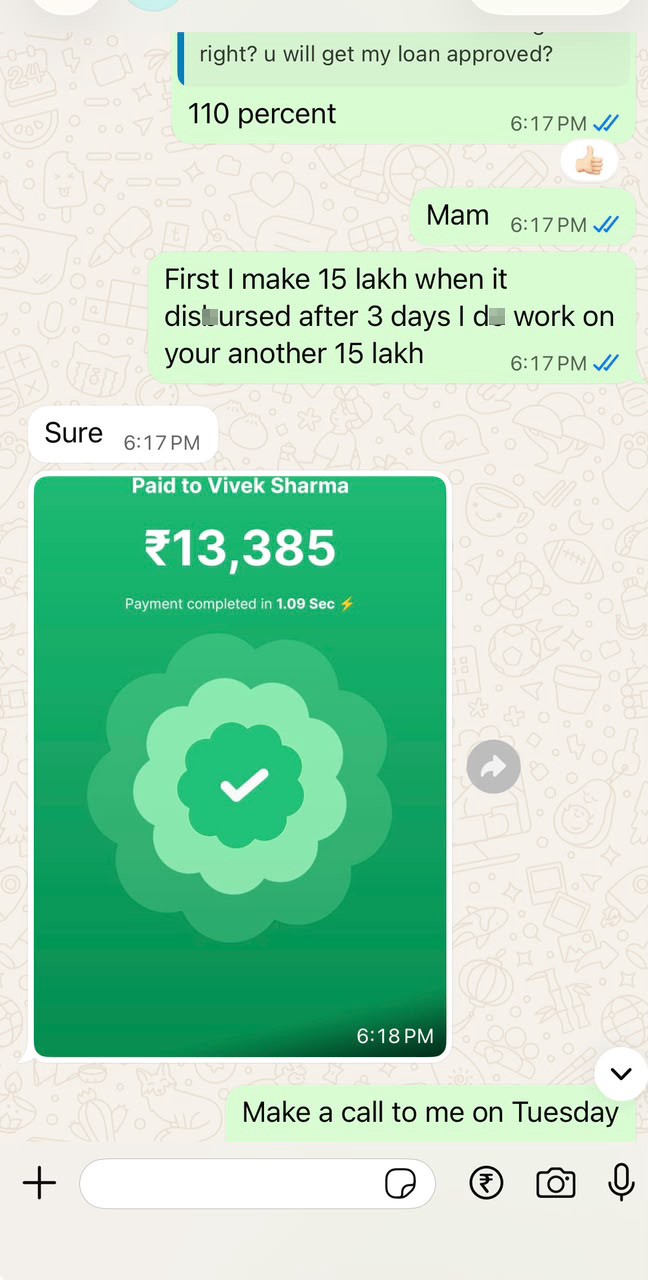 above screenshots are the payments of customers