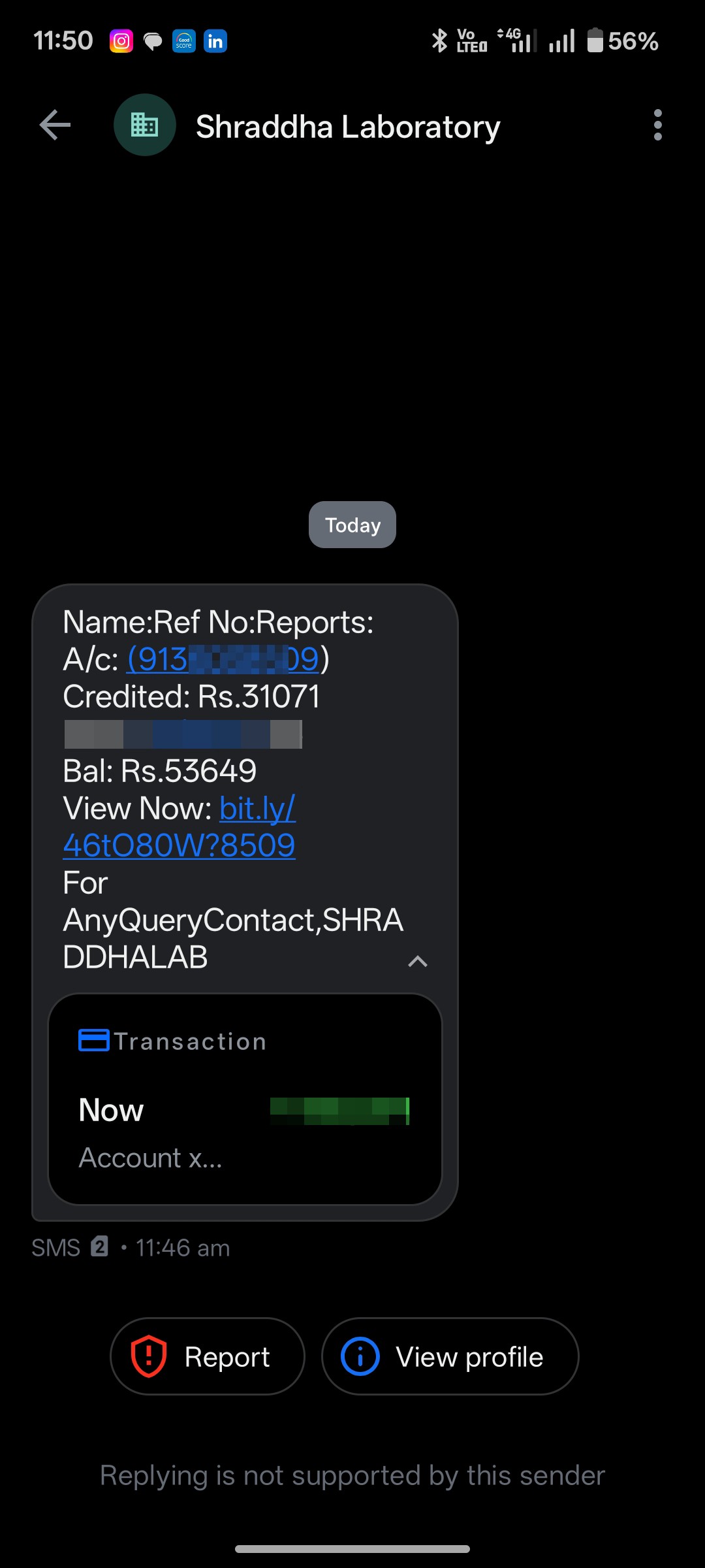 fake msg