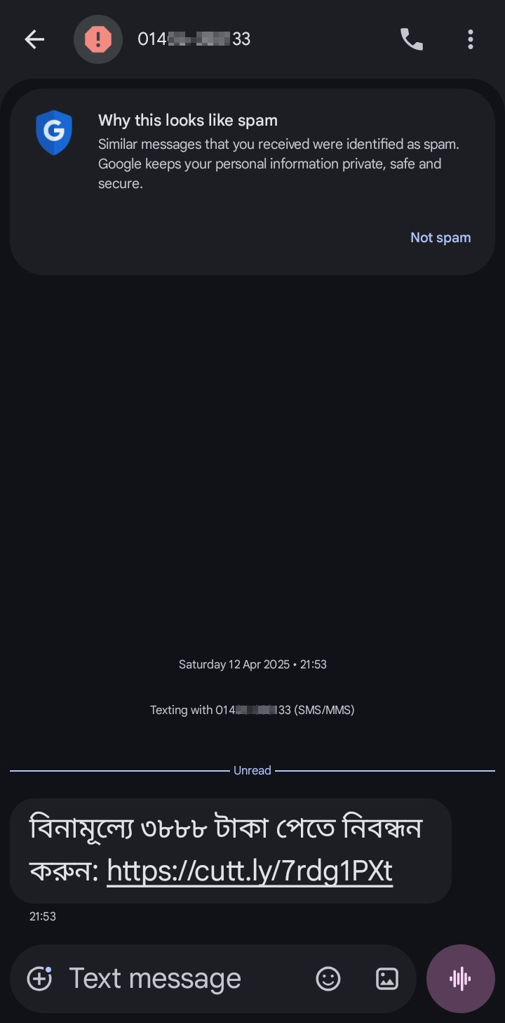 Scam number possibilities  - image 2