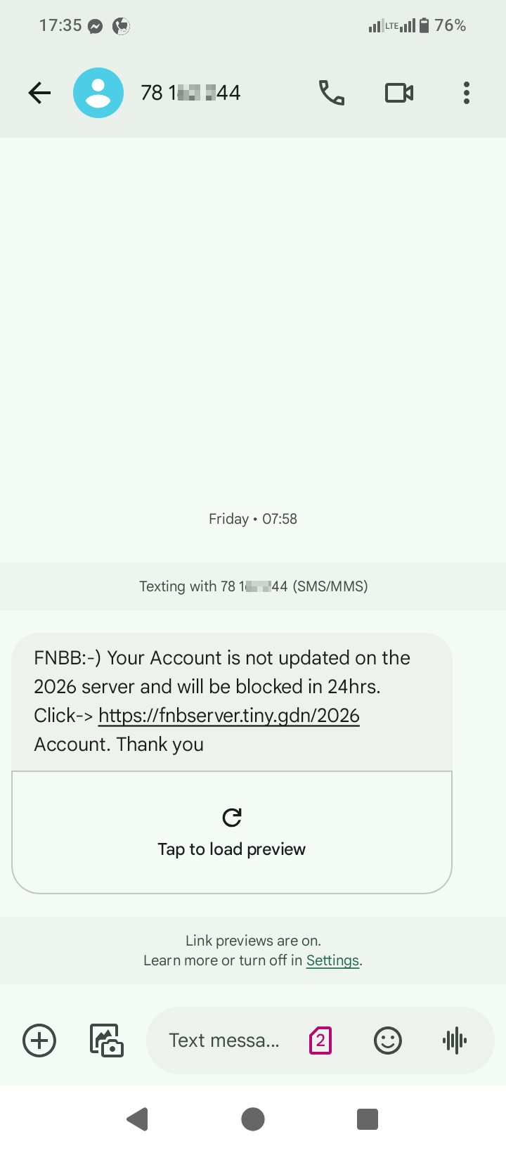 They tried to scam me