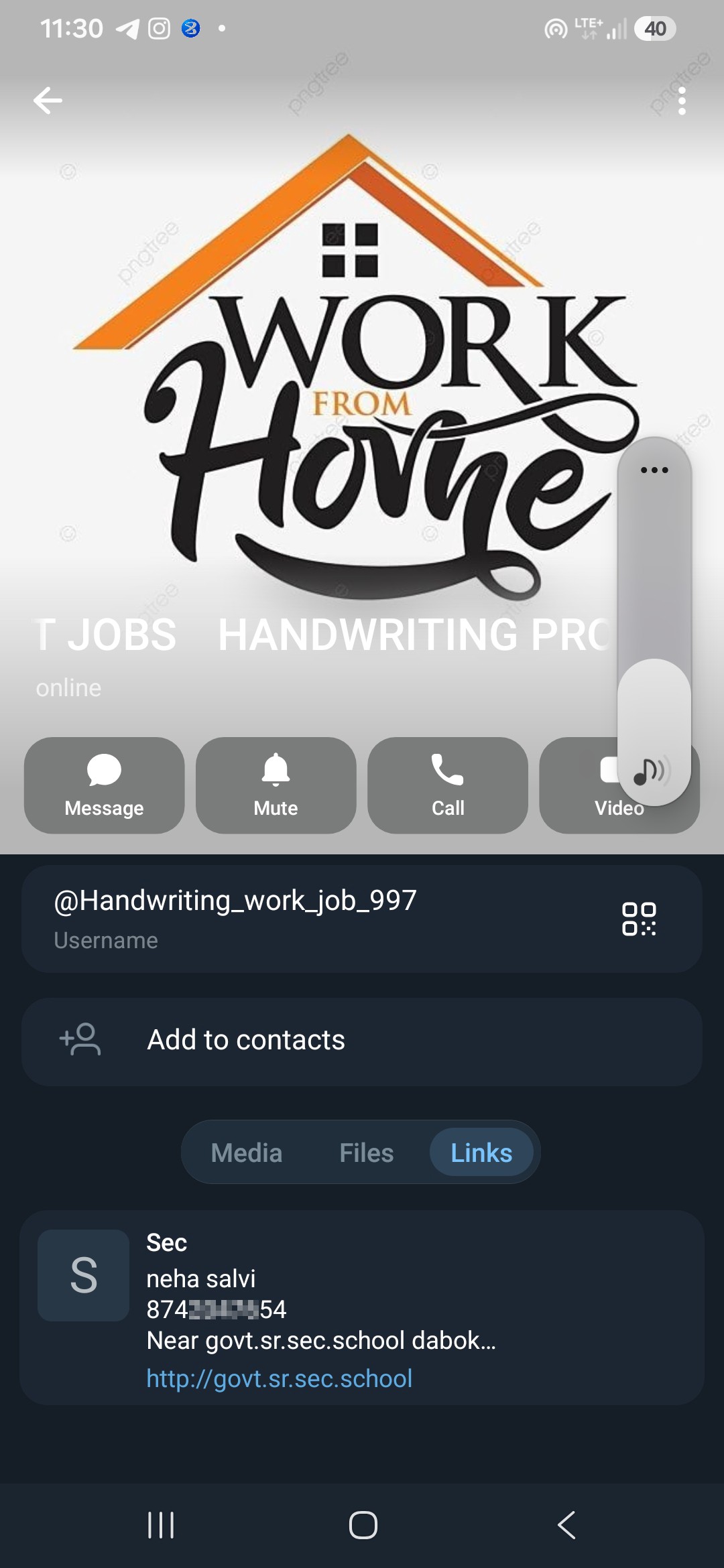 online hand writing  fraud