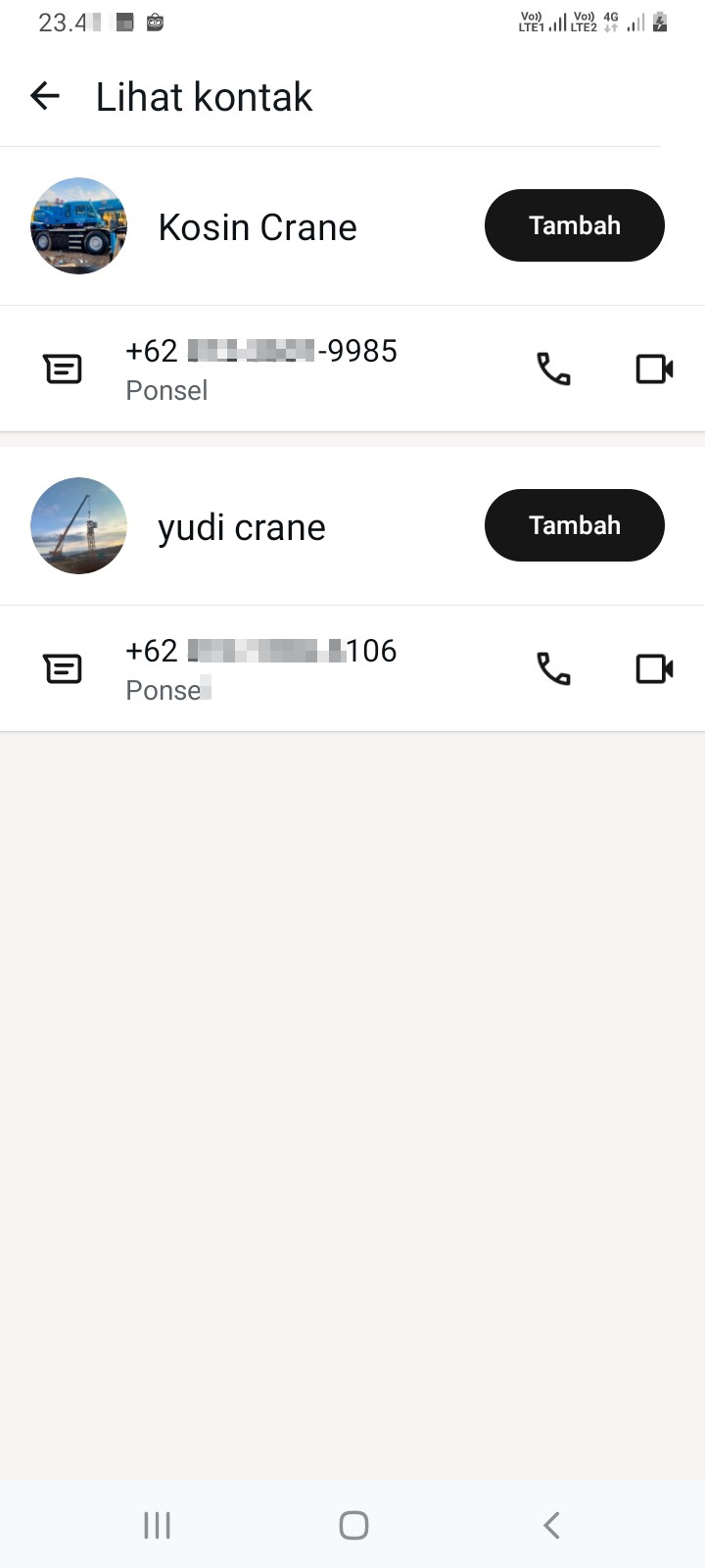 Penipuan sewa crane